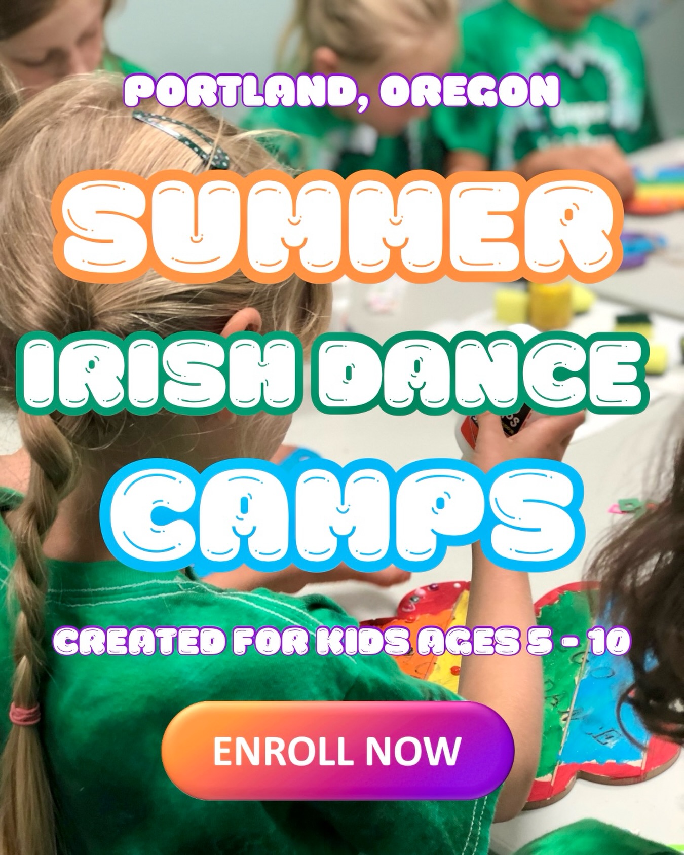 Enroll now! ☀️ Summer Irish Dance Camps are back, and we have three sessions this July & August!
All info at www.oregonirishdance.com/camps
#pdx #kerns #laurelhurst #portlandor #summercamp