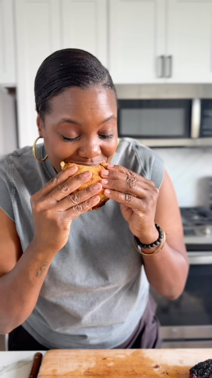 ✨Beef tallow isn’t just for smoking brisket. It’s one of the most versatile cooking fats in my kitchen! The homemade chips in this video….fried in @southchicagopacking Wagyu Beef Tallow. The onions and jalapeño…sautéed in it! Even the brisket got a little drizzle before hitting the sandwich. Once you start cooking with South Chicago Packing Wagyu Beef Tallow, you’ll find yourself reaching for it far beyond bbq.
Recipe down below!!
#ad #southchicagopackingpaidpartner #bbq #tallow
Brisket Sammich w/ Beef Tallow Potato Chips
Potato, russet 2 lbs sliced thin
South Chicago Packing Wagyu Beef Tallow 1 1/2 - 2 quarts For frying
Kosher Salt To taste
Brioche Buns 4 ea
Butter, unsalted 1 tablespoon
South Chicago Packing Wagyu Beef Tallow 1 tablespoon + 2 tablespoons For buns and for brisket drizzle
Brisket, Smoked 1 lbs Chopped, reheated
Jalapeño 2 ea Sliced thin
Onions, yellow 1 small sliced thin
Cheddar Cheese 8 oz Shredded
BBQ Sauce
For the Potato Chips:
1. Soak sliced potatoes for 30 minutes in cold water, then dry thoroughly
2. Fry first at 325 degrees in the South Chicago Packing Wagyu Beef Tallow until tender but not colored
3. Rest for 10 minutes
4. Fry again at 375 degrees until golden and crisp
5. Season immediately while hot with kosher salt
For The Sandwiches:
1. Toast the buns:
* melt butter and SCP Wagyu Beef Tallow in a large skillet
* Toast the buns until golden brown and crisp. Set aside
2. Saute the Vegetables:
* place 2 tablespoons of tallow in a sauté pan.
* Add the slice onions and jalapeño and cook until softened
* Divide the vegetable into 4 piles.
* Next, top each pile with cheddar cheese and cook until melted with crispy edges. Remove from heat and set aside
3. Prepare the brisket
* Warm the leftover brisket in the oven or microwave
* Chop the brisket and drizzle with a tablespoon of tallow and optionally, 2 tablespoons of your favorite bbq sauce
4. Build the Sandwich
* Evenly divide brisket and place onto the 4 bottom buns
* Topped with jalapeño, onion and cheese mix
* Place the top bun on top of the cheese mix
* Serve with the SCP Wagyu Tallow Fried Chips, pickles and your favorite bbq sauce