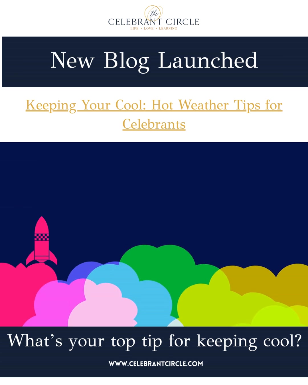 Keeping Your Cool: Hot Weather Tips for Celebrants 🏖🫗🫠
The British weather can be wonderfully unpredictable. One week we're reaching for umbrellas and the next we're standing in full sunshine, wondering why we chose a black outfit!
As celebrants, we spend much of our time outdoors during the warmer months. Whether you're conducting a wedding ceremony in a beautiful garden, leading a memorial in a woodland setting, or supporting a family at a graveside service, hot weather can present some unique challenges.
Here are some simple tips to help you stay comfortable, professional and focused when the temperature rises - www.celebrantcircle.com and then blogs in the menu.
What do you use to keep cool? Share your fabulous cooling tips in the comments
#celebrantsupport
#celebrantadvocate
#celebrantuk