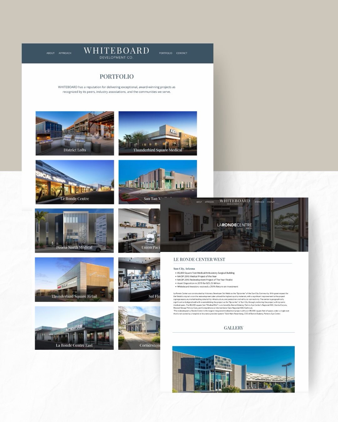 Website design & development for Whiteboard Development Co 💻 ✨
We partnered with Whiteboard Development Co. to create a digital presence that reflects the quality of their work and the vision behind it.
The new website was designed to:
• Showcase their real estate development portfolio
• Highlight their experience, credentials, and company story
• Build trust with prospective clients and partners
When your business transforms communities, your website should do more than just look good, it should tell your story and inspire confidence from the very first click.
#WebsiteLaunch #WebDesign #RealEstateDevelopment #PortfolioWebsite
