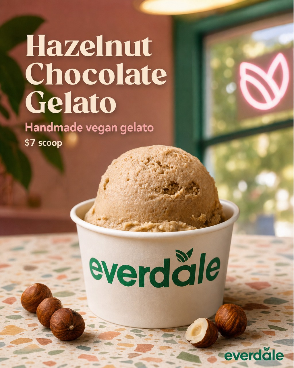 Creamy, dreamy Hazelnut Chocolate Gelato made fresh by hand right here in Springvale 🍫🌰 Just $7 a scoop. Come say hi and treat yourself! 💚
#Everdale #VeganGelato #Springvale #PlantBased #HazelnutChocolate #DairyFree #MelbourneEats
📍1a/830-850 Princes Hwy, Springvale, VIC 3171
🕒Mon: 11:30 AM–3 PM, 5–8.30 PM
🕒Tue: 11:30 AM–3 PM, 5–8.30 PM
🕒Wed: 11:30 AM–3 PM, 5–8.30 PM
🕒Thurs: 11:30 AM–3 PM, 5–8.30 PM
🕒Friday: CLOSED
🕒Saturday: CLOSED
🕒Sunday: 11:30 AM–3 PM, 5–8.30 PM