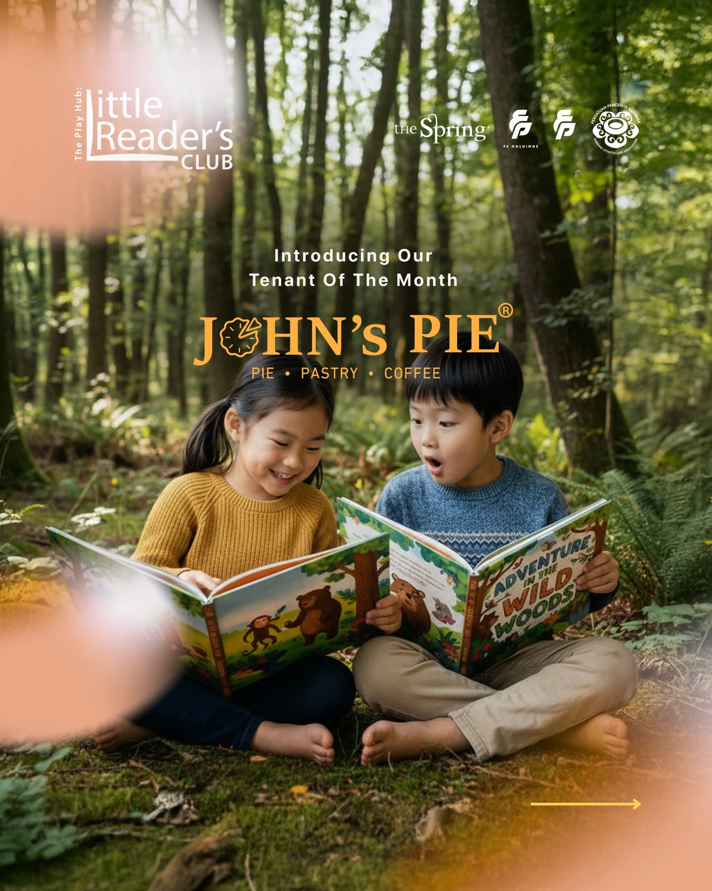 This month, we’re delighted to welcome @johns.pie as our Tenant of the Month for The Spring’s Little Reader’s Club, in support of the @sarawakstorytellersassociation . 🧩
More than just a pie brand, John’s Pie stands for inclusion — a belief that everyone, no matter their differences, has a place and a purpose. 💛 This makes them a meaningful partner for The Little Reader’s Club, where we champion inclusive education for every child through interactive storytelling, hands-on crafts, and warm, yummy treats to bring home.
📅 Date: 11 July 2026 (Saturday)
🕒 Time: 2.00pm – 3.30pm
📍 Venue: The Play Hub, First Floor
💰 Fee: RM25 per child (includes crafts, a pre-loved book & participation certificate)
Tenant Partner: John’s Pie
🚨 Limited seats available! Register today:
https://thespring.online/workshops/littlereaderclub
This CSR initiative is brought to you by The Spring together with Perbena Emas Sdn Bhd in support of #literacyforall. #thespringkch #thespringcares #inclusiveeducation