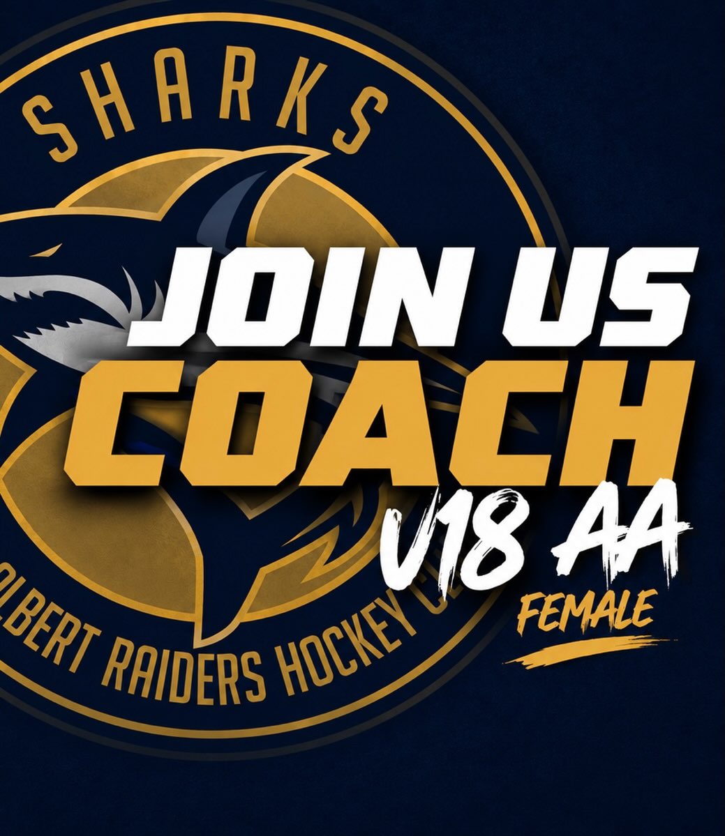 The St. Albert Raiders are seeking a passionate and committed Head Coach for our U18 AA Female Sharks program for the upcoming season.
This is an exciting opportunity to be a leader in our female hockey program and make a lasting impact on player development.
We offer a competitive honorarium, along with a collaborative coaching environment supported by our female hockey leadership team and the broader St. Albert Raiders development staff.
Interested? We would love to hear from you.
Contact us - 780-242-0257
More info linked in bio.