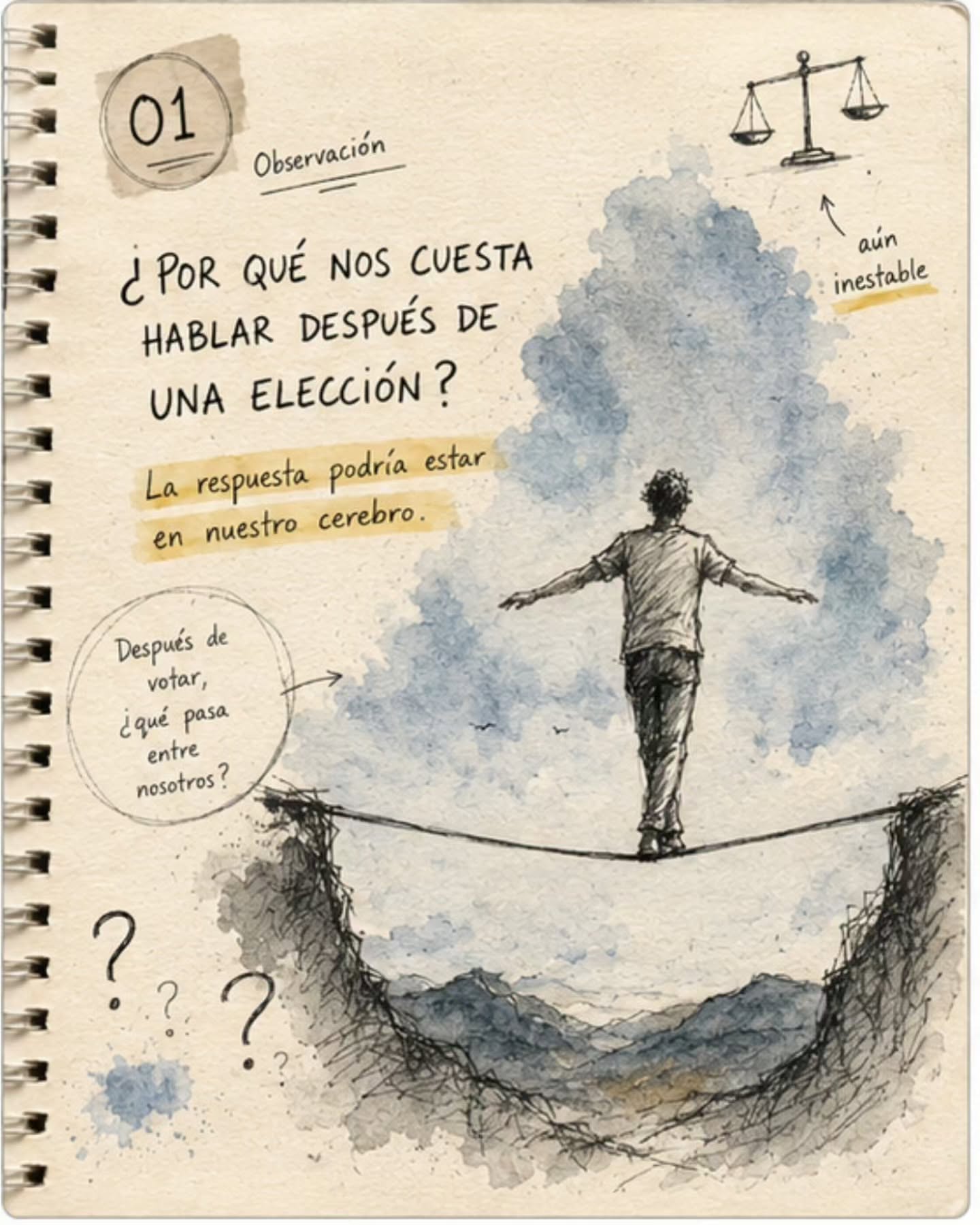 No olvides seguir nuestra cuenta @escuelaslackbogota
Pasa siempre después de elecciones. Familias, amistades y tribus fraccionadas. Por eso compartimos con amor este mensaje. Porque pase lo que pase, luego de la tormenta convivimos todos. ¿Y tú discutiste con amigos o familiares en esta elección?
#elecciones #equilibrio #carrusel #neurociencia #desarrollopersonal