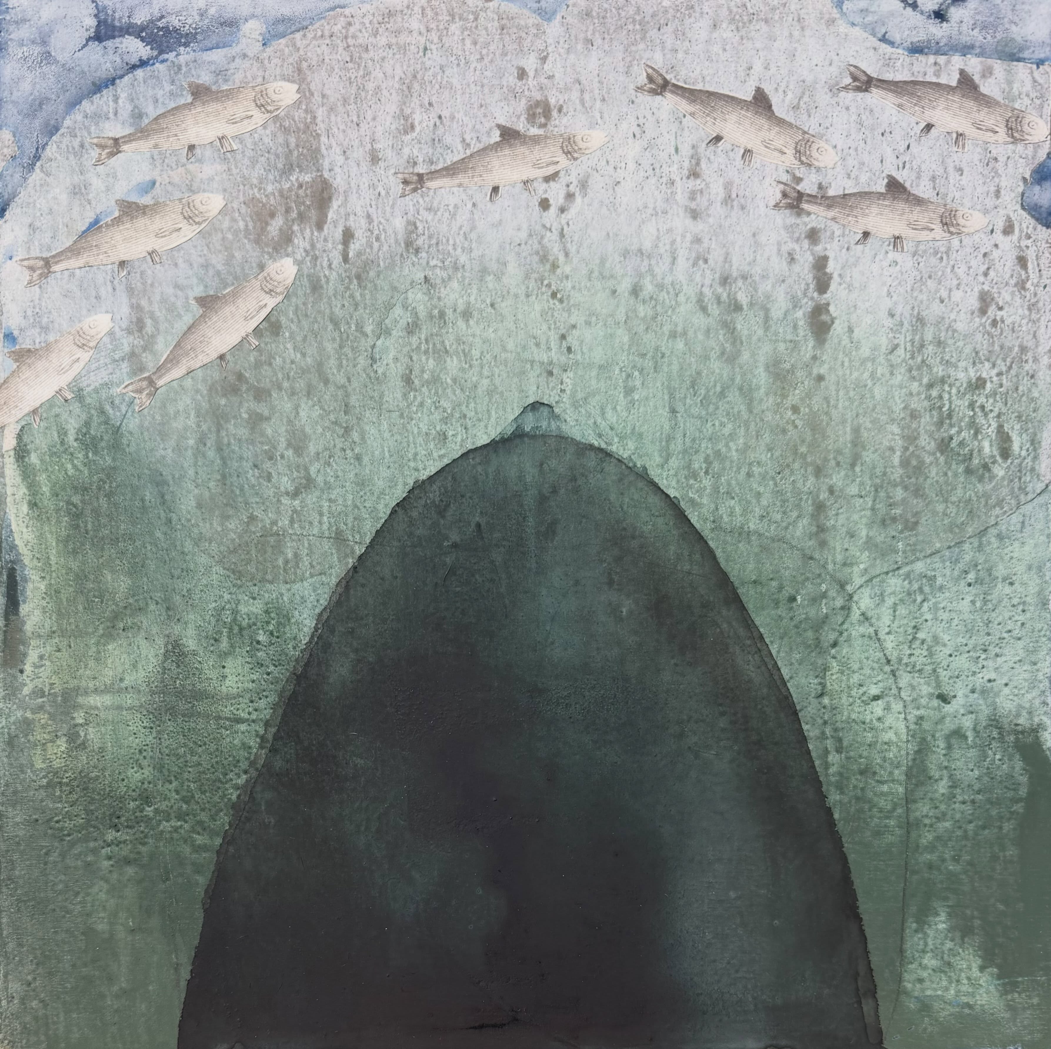 Sea’s Silver 1 & 2 , eitempera en collage , 30x30
#carryingthesongs #pulchri#hamiltongallery