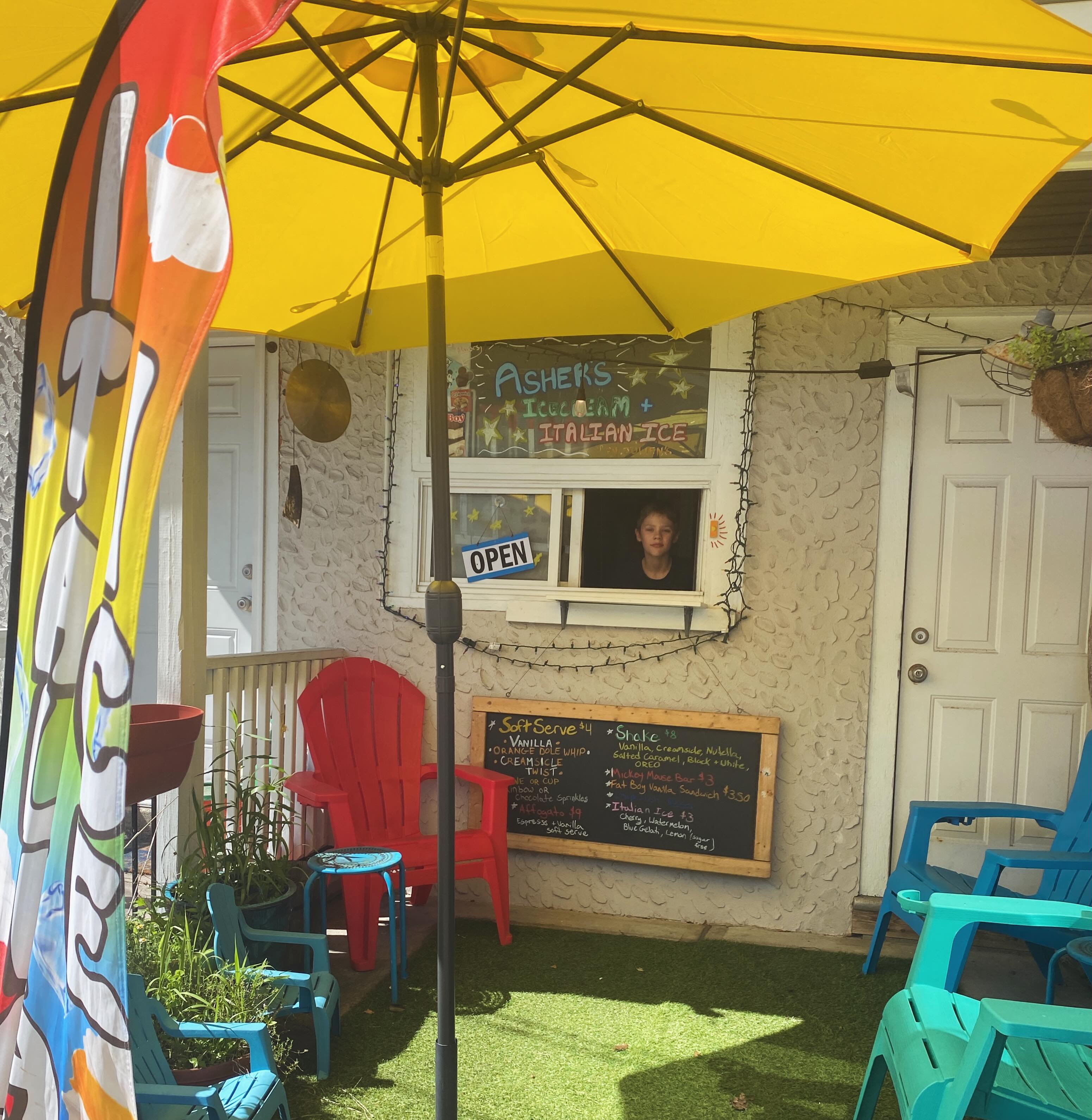 Asher’s Ice Cream and Italian Ice is OPEN for the season! Check back for hours but…he is currently open NOW and will be hanging around for the day. Grab an ice cream after you grab a $12 XLarge cheese pizza to-go from Julien’s - our deal every Wednesday.