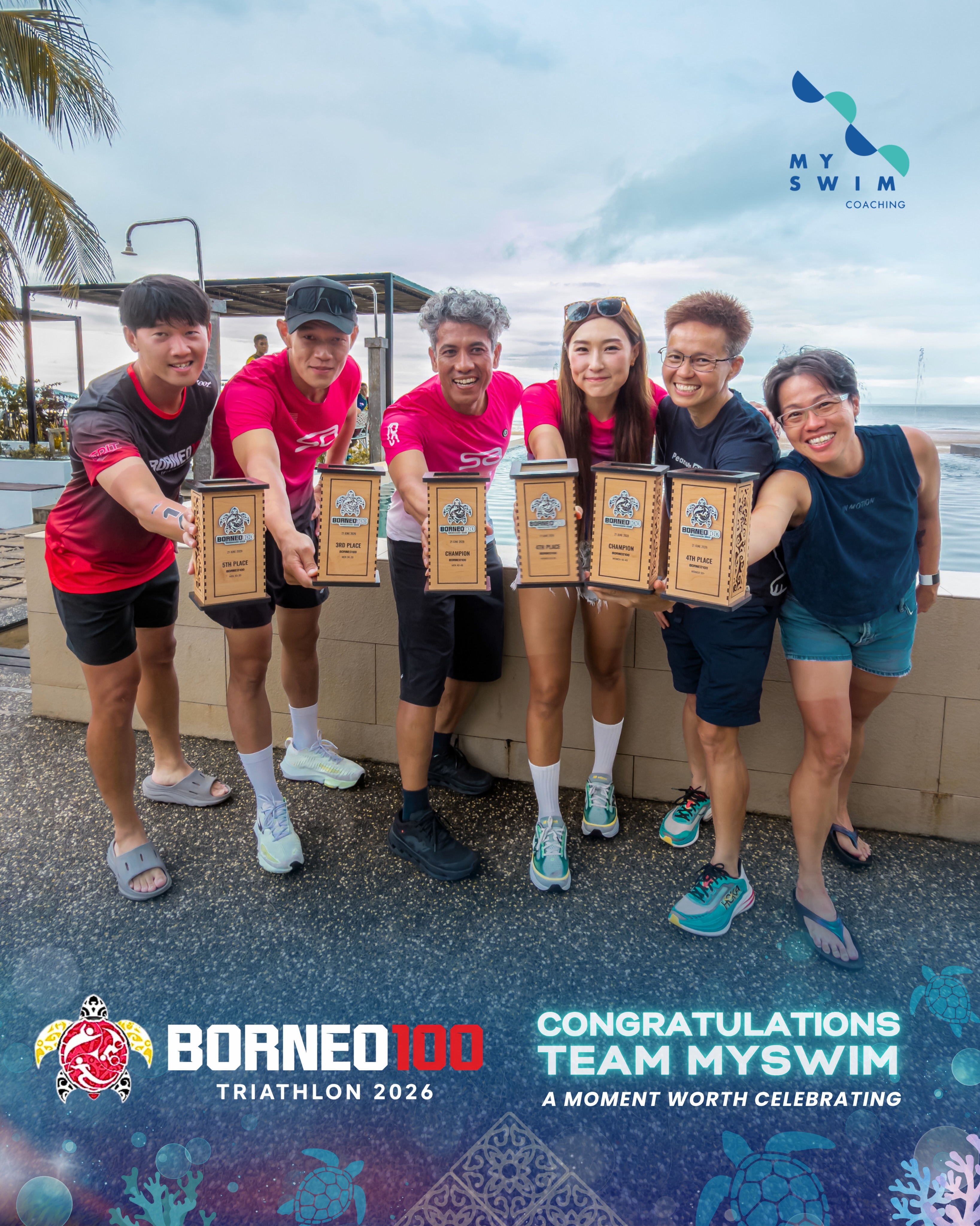 Borneo100 Triathlon 2026 Success! ๐
What an outstanding performance for Team MySwim to sweep the podium for Borneo100 Triathlon 2026!
You all showed heart, grit, and that unstoppable spirit. Proud of every single one of you, Winners and Pbs ! ๐
Hereโs to more races and memories in 2026! ๐ช
#MySwimCoaching #Borneo100
#TeamMySwim