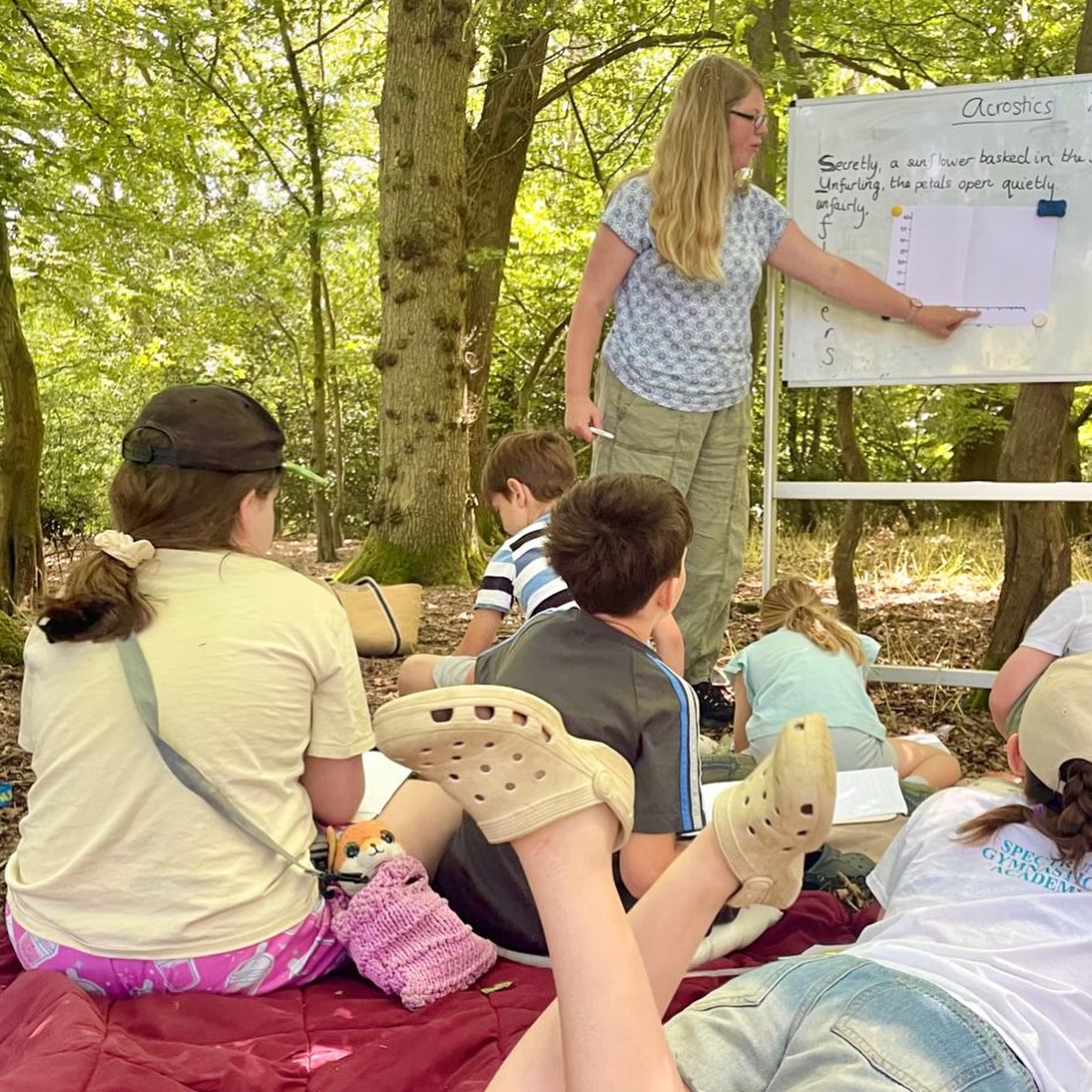 If you go down to the woods today ….