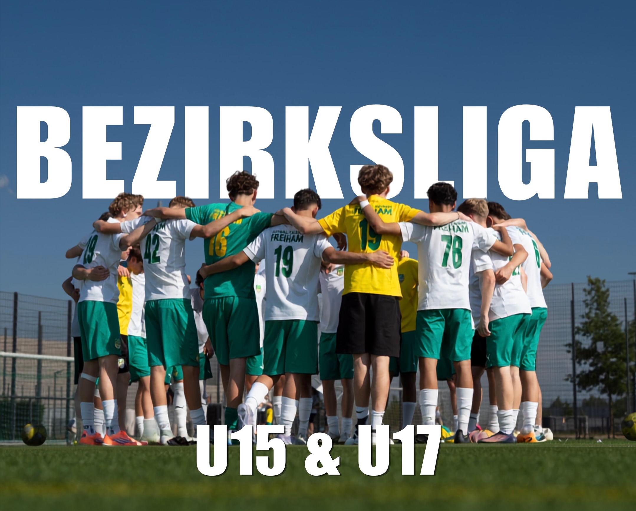 Bezirksliga! Here we go 💛💚
Unsere U15 und U17 haben nicht nur mit gutem Fußball diese Saison überzeugt, sondern konnten auch den Aufstieg in die Bezirksliga sichern.
#ftfreiham #mutigcleverfrech #weilfussballspassmacht