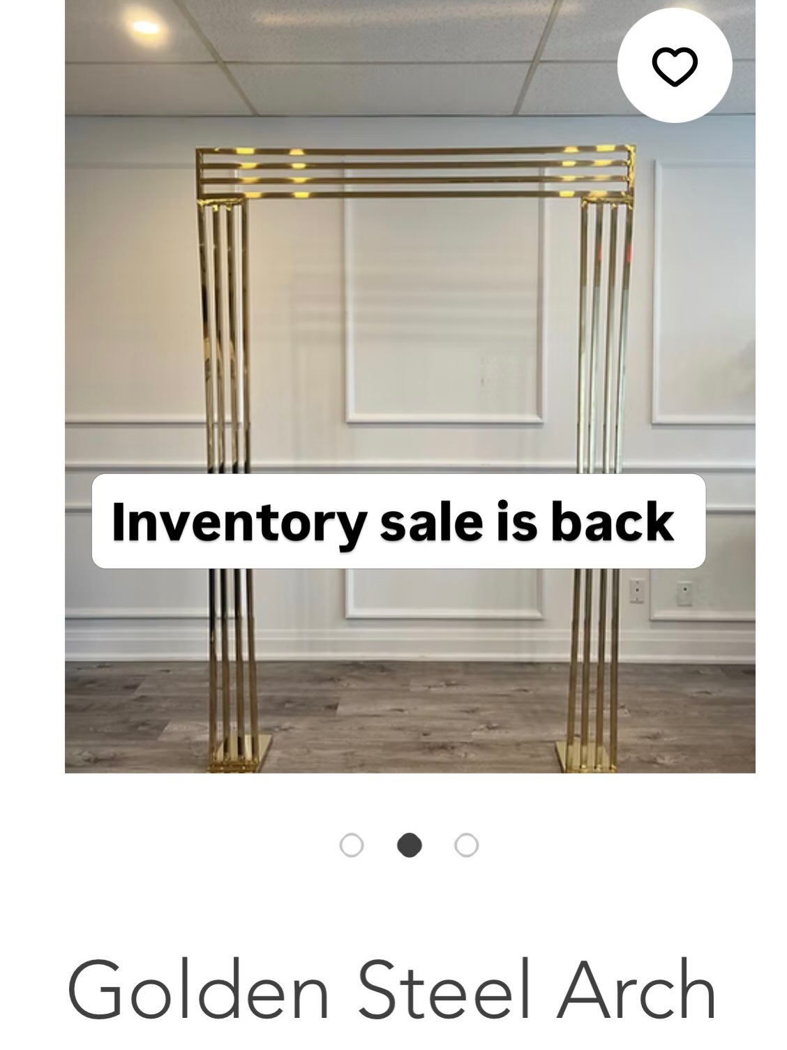 ✨ INVENTORY SALE ✨
After creating all these beautiful celebrations, it’s time to let some of our most-loved pieces find new homes! 🤍
We’re offering a selection of our premium wedding/event inventory for sale, including:
🌸 Luxury silk floral arrangements
🤍 Ceremony arches & backdrops
✨ Decorative accents and statement pieces
Perfect for event planners, venues, florists, or couples looking to create something beautiful for their special day.
All pieces have been carefully maintained and are ready for their next celebration.
Limited quantities available and once they’re gone, they’re gone! DM us for photos, pricing, and details.
#InventorySale #WeddingDecorSale #WeddingArch #SilkFlowers #WeddingDecor EventDecor WeddingInspiration LuxuryWedding WeddingStyling EventRental WeddingFlorals OntarioWedding TorontoWedding