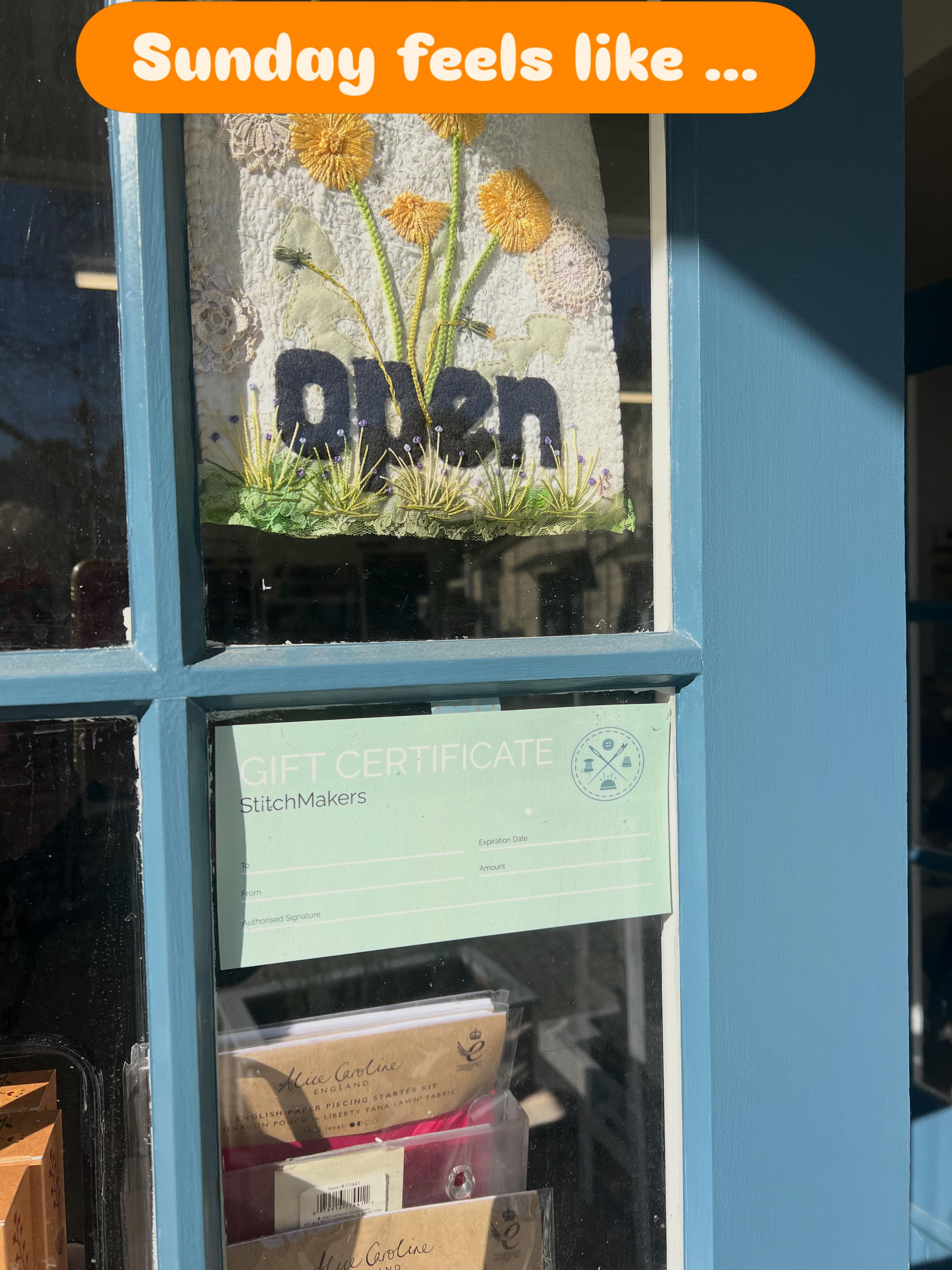 Open today till 3pm ….. Christmas decos coming along …. Lots of kits back in stock … Critter BOM kits waiting for the packaging … always popular - #kirikikits …. Mushies just laying around …. Ooo! Where did that wee block appear from? #houseplant … #tradewindsquilt under construction … just a quick wander through my shop @historicvillage www.stitchmakers.co.nz