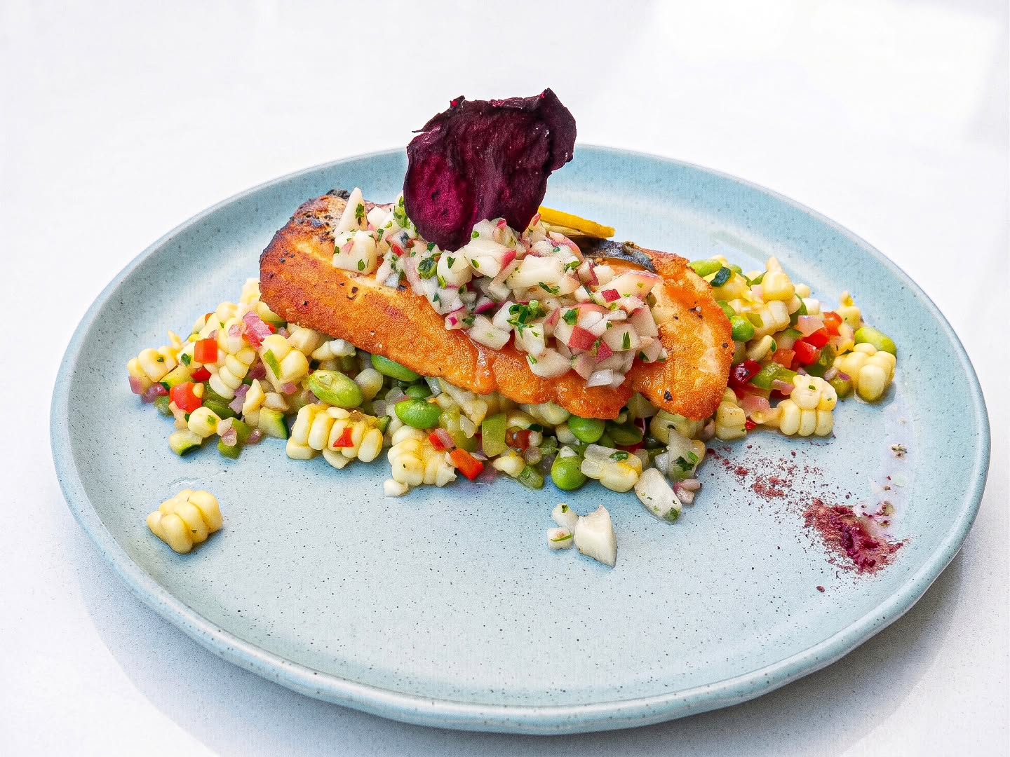 Something worth looking forward to is arriving this July at Clubhouse 66. ☀️🍽️
This month's seasonal lineup includes:
🐟 Cedar Plank King Salmon & Stone Fruit
Fresh King salmon roasted on a cedar plank, served with summer corn succotash, basil oil, and charred peach salsa.
🥩 Classic Pork Chop Milanese
A bone-in pork chop pounded thin, breaded and crispy fried, then topped with arugula, shaved Parmesan, cherry tomatoes, and lemon caper beurre blanc. Finished with grilled lemon.
🍑 Peach Butter Cake
Warm peach butter cake topped with vanilla bean ice cream and peach brandy caramel.
These won't be around forever, so start making plans. July is almost here.
#Clubhouse66 #GlendoraEats #JulySpecials #SeasonalFlavors #GlendoraDining