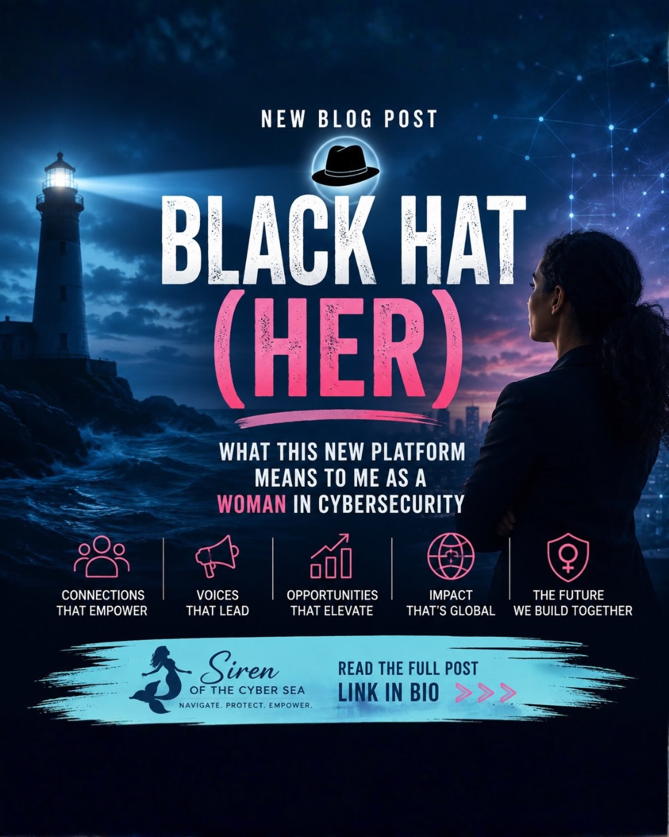 ✨ When I saw Black Hat announce Black Hat(HER), I had to stop scrolling.
As women in cybersecurity, we often hear about getting more women into the industry.
But what happens after we get here?
Do we have opportunities to lead?
Do we have spaces where our voices are amplified?
Do we have people opening doors and holding them open for the next generation?
That’s why this announcement felt different to me.
As someone who has built my career through mentorship, community, and organizations like the Women’s Society of Cyberjutsu, I’ve seen firsthand what happens when women are given more than a seat at the table.
They speak.
They lead.
They innovate.
They inspire others to do the same.
💙 I shared my thoughts on what Black Hat(HER) could mean for the future of women in cybersecurity and why I believe this is a conversation worth having.
🔗 Read the full blog through the link in my bio. I’d love to hear your thoughts after you read it.
💬 What has helped you the most in your cybersecurity journey: mentorship, community, sponsorship, or something else?
#WomenInCybersecurity #BlackHat #Cybersecurity #WomenInTech #SirenOfTheCyberSea