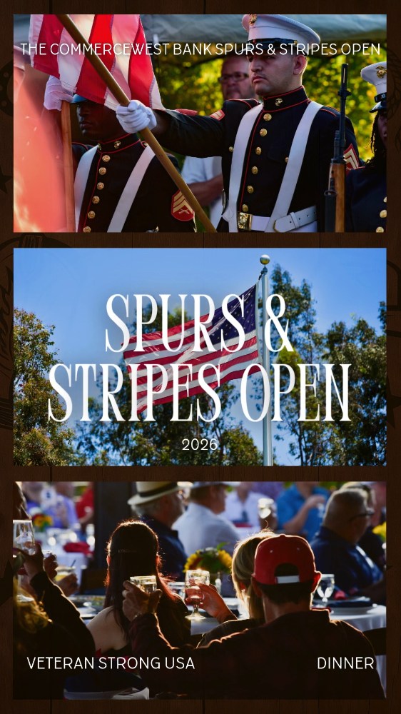 As we wrapped up this year's CommerceWest Bank Spurs & Stripes Open, we take a moment to celebrate the people who made it all possible. From our sponsors and donors to every golfer, volunteer, and guest, thank you for showing up and supporting Veteran Strong USA.
From dinner and awards to the raffle prizes and time spent with friends, the evening celebrated more than a great day of golf, it celebrated a community united in support of our veterans.
Your generosity extends far beyond this event—it helps create opportunities, strengthen our veteran community, and support the work we do throughout the year.
We're grateful to everyone who spent the day with us, and we look forward to seeing you at the next Spurs & Stripes Open!
#SpursAndStripesOpen #VeteranStrongUSA #SupportOurVeterans #VeteranCommunity #GolfForGood #VeteranSupport #GivingBack #CommunityImpact #MilitaryCommunity #TogetherForVeterans #SoCal