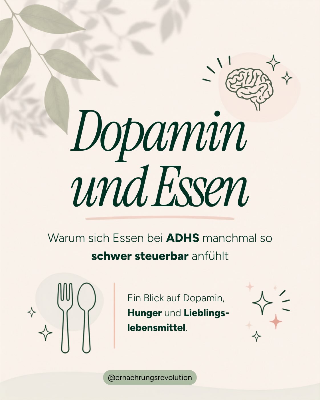 Du mochtest diesen Post? Dann wirst du meinen neuen Workshop „Entspannt Essen mit ADHS“ lieben ☺️🫶
Am 14.07. findet er statt – 3 Stunden voller Strategien gegen Vergessen, Hyperfokus und Heißhunger. Plus: schnelle Mahlzeiten-Ideen, Notfalllösungen für erschöpfte Tage und Tools für emotionales Essen.
📅 14.07.26 | 18:00–21:00 Uhr
🎥 Aufzeichnung für 14 Tage inklusive
⚡ Nur noch wenige Plätze frei
👉 Link zur Anmeldung in der Bio
#adhsaufklärung #adhsdeutschland #adhsalltag #dopamin #gesundeernährung