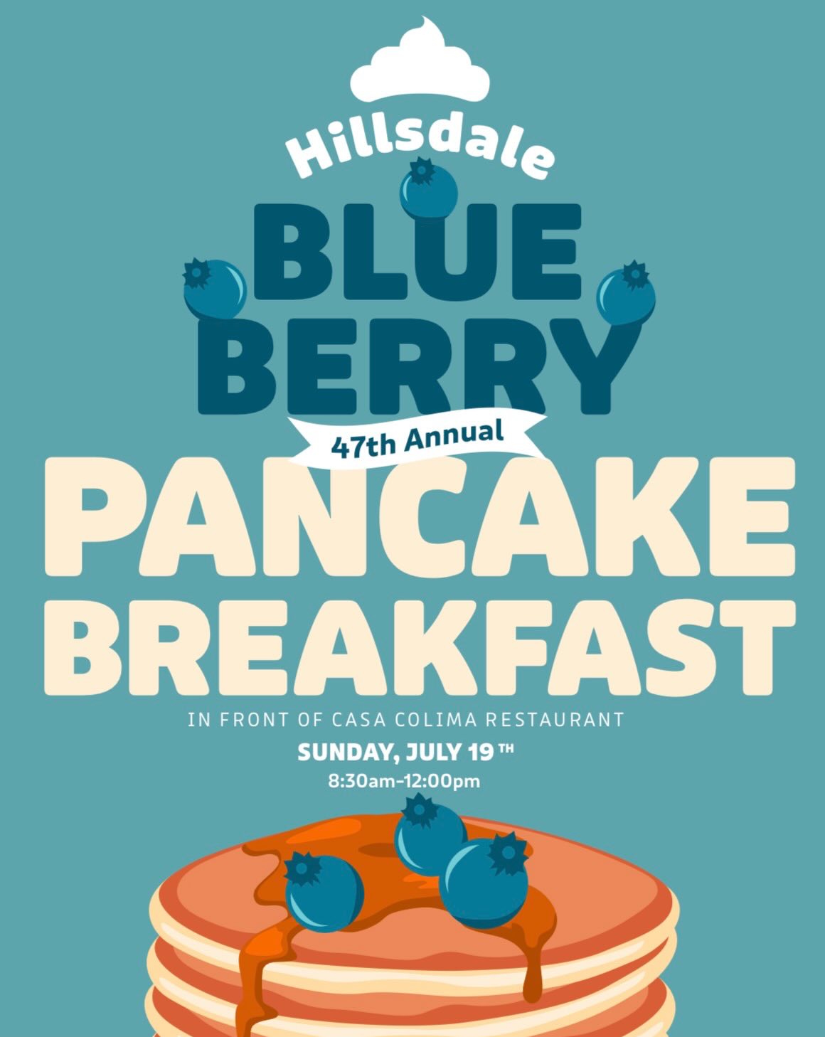 Can you believe it’s already July?! That means we are just weeks away from the 47th Annual Blueberry Pancake Breakfast!
Bring your friends, bring your family, and most importantly—save your appetite! 🫐🥞
#hillsdalepdx #hbpa #blueberrypancakebreakfast #community #portland