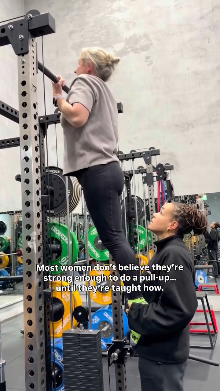 At Gym 444, we don’t expect you to walk in and already be strong.
We build it.
This incredible woman started with fear, uncertainty and the belief that she couldn’t do it.
Now she’s building the strength to pull her own bodyweight, in her 50s, with her daughter right beside her.