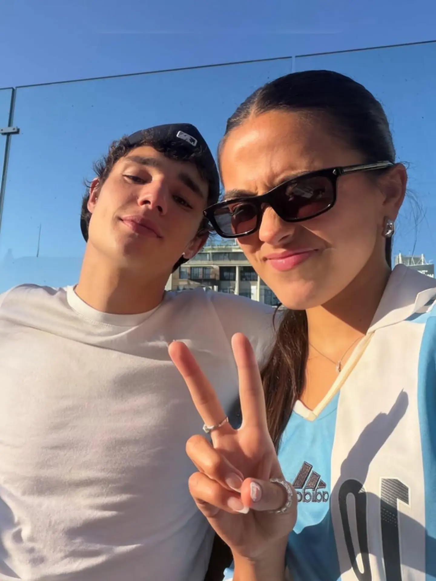 Maia Reficco with Fernando Lindez