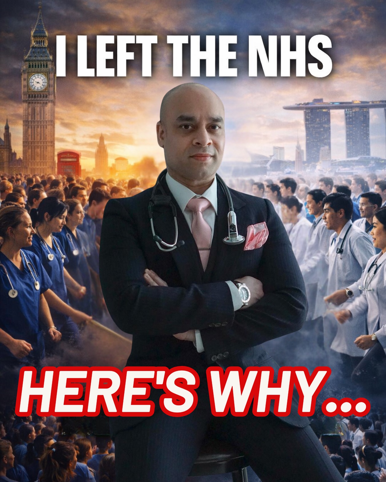 I trained as a doctor in the UK. I’ve been practising in Singapore for 15 years.
After all that time across both systems, here’s what nobody tells you.
Hospital culture in both countries can be surprisingly toxic — think school, but with stethoscopes and someone’s life on the line. UK GPs are actually more powerful than most people realise, while in Singapore everyone still asks me why I didn’t specialise. Patients here depend on doctors for everything. Patients in the UK will often tell you what they think they have before you get a word in.
And during COVID — Singapore’s response versus UK doctors in bin bags as PPE. I have the receipts.
New Stryke of Midnight episode out now. Link in bio.