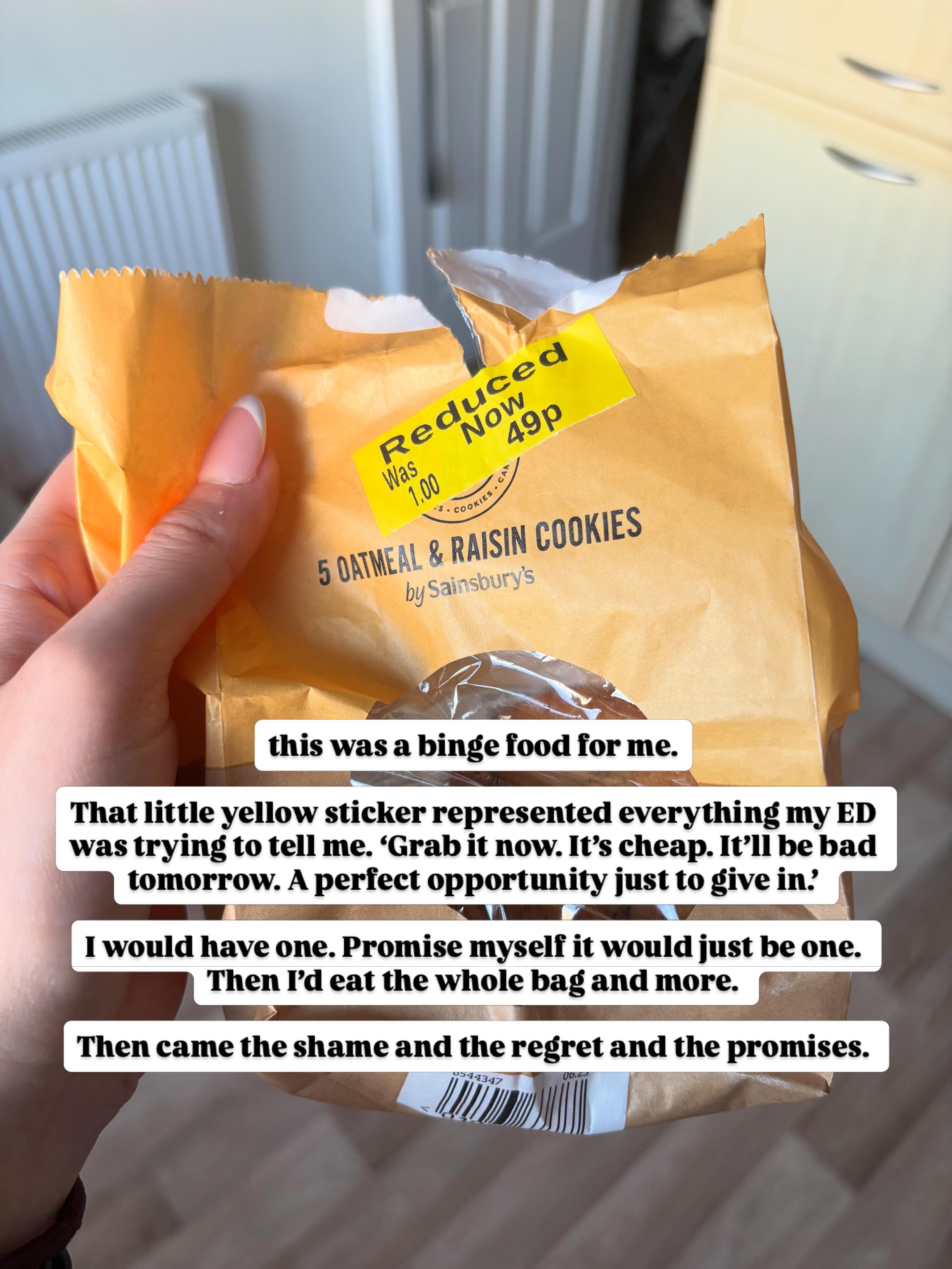 This was a binge food. It is so hard for performers to go through the binge/restrict cycle and still show up at class/auditions/performances carrying the weight of the night before or the days of punishment. I get it. I’ve been there. But, I’m here to tell you that there is no shame. You are not broken or weak. You are trying to cope. 🤍
If you need support or just an ear to talk to, we are here for you.
N x