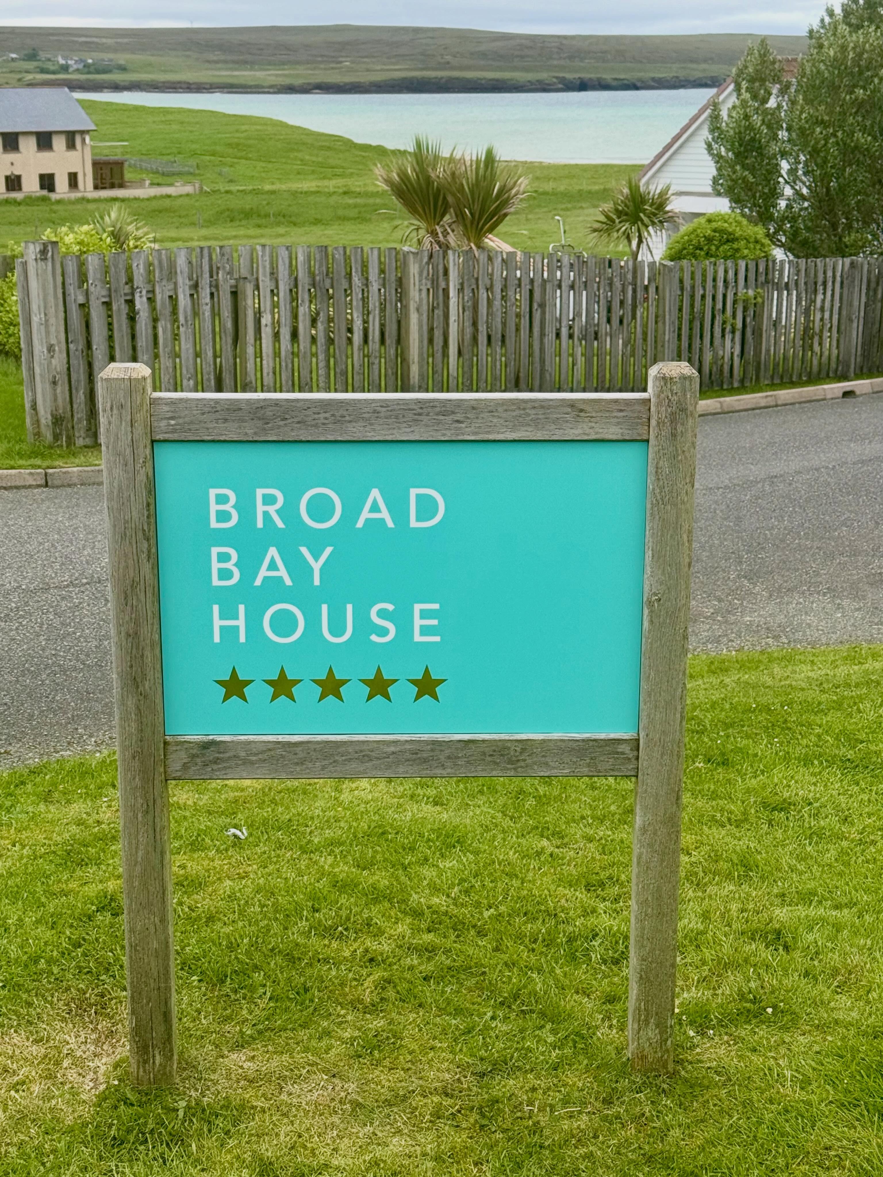 Snazzy new sign for us today, thanks to @stornowaymediacentre