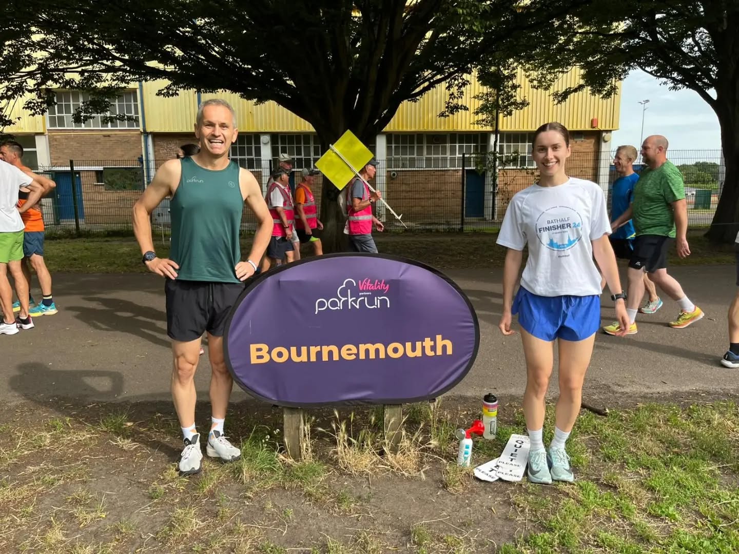 Park Run tourism followed by a dip in the sea...🎉 Sounds like a nice Father and Daughter day when you are a 🐸!!
#ohidoliketobebesidetheseaside #parkrunday #piertopier