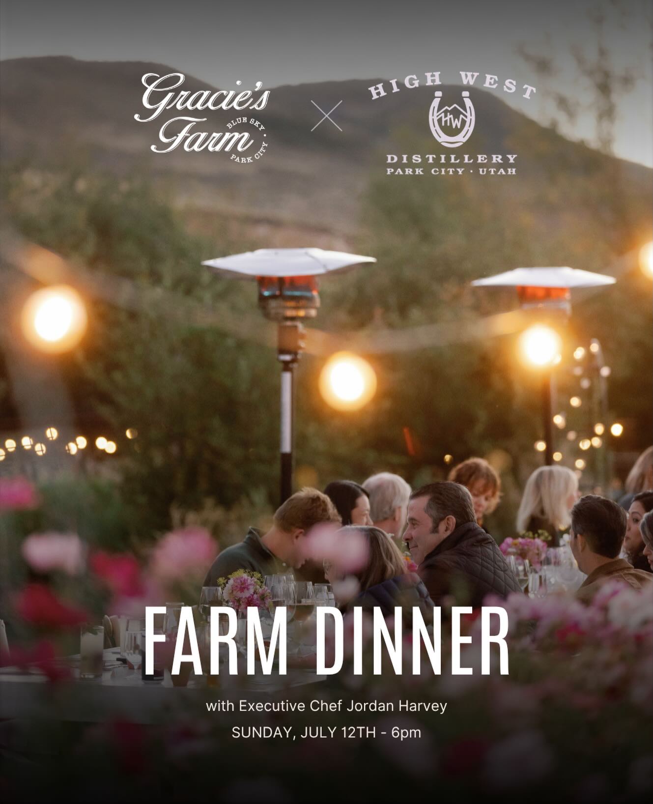 Join us on Sunday, July 12th for a special evening at the farm
We’re excited to welcome Executive Chef Jordan Harvey of High West for a collaborative farm dinner celebrating the height of the growing season. Enjoy a thoughfully curated multi-course meal with the innovation and style of High West Distillery featuring ingredients harvested just steps from your table.
Reserve your seat through the link in our bio ✨