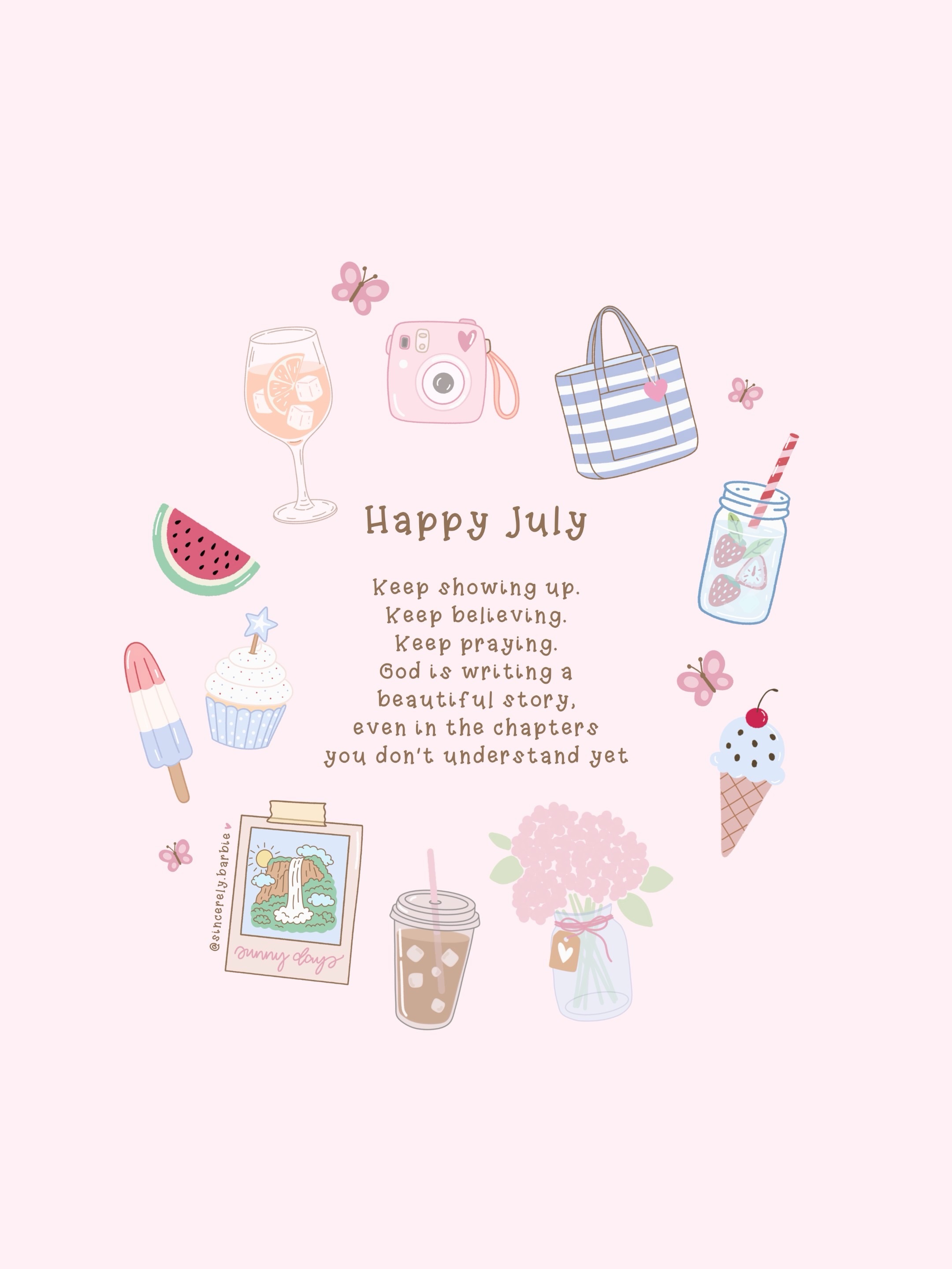 Welcome, July ☀️
May this month bring more gratitude than worry, more peace than fear, and more moments that remind us how good life can be when we slow down and trust God’s timing.
This month, I want to create more, worry less, and enjoy the little moments. What about you? ✨
💖
¡Bienvenido, julio! ☀️
Que este mes nos traiga más gratitud que preocupación, más paz que miedo y más momentos que nos recuerden lo hermosa que puede ser la vida cuando bajamos el ritmo y confiamos en el tiempo perfecto de Dios.
Este mes quiero crear más, preocuparme menos y disfrutar de los pequeños momentos. ¿Y tú? ✨
.
.
.
#hellojuly #keepgoinggirl #godisamazing #eltiempodediosesperfecto #summervibes
♦︎ Be present, Trust God,Choose joy, Slow down, Create more, Love deeply, Enjoy today