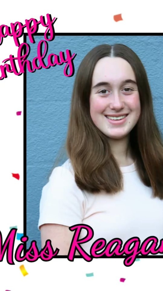 🎈HAPPY BIRTHDAY TO ONE OF OUR PHENOMENAL STUDENT TEACHERS, MISS REAGAN!! WE HOPE YOU HAVE A WONDERFUL DAY 🥳🎂🎁