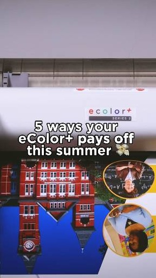 Summer's not a slow season when you have an eColor+. 🌞
One printer handles it all, from graduation signage to fall prep bundles, before the first bell ever rings.
📩 Visit presentationsys.com to request your FREE sample posters and get a custom quote. See the quality for yourself!