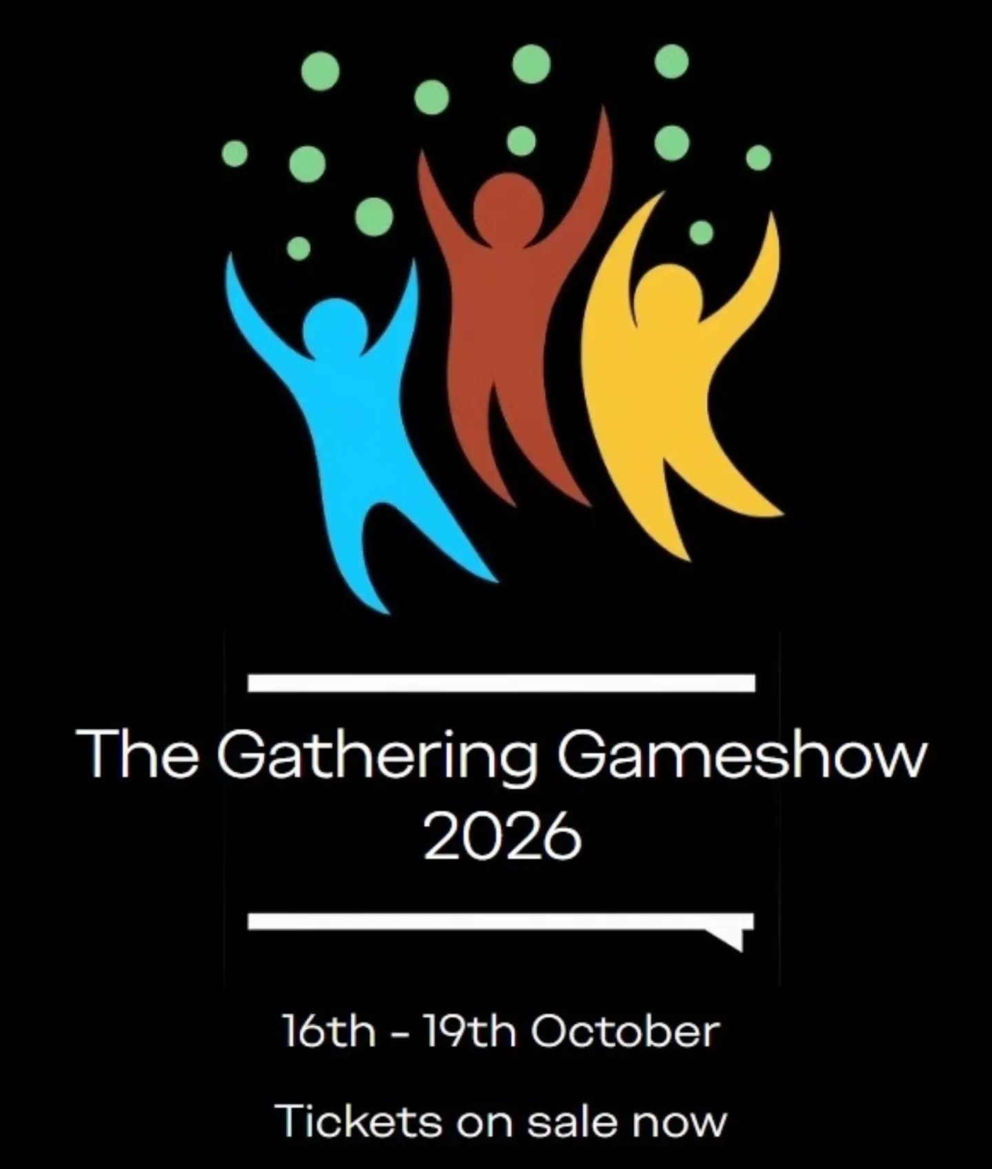 Think you can do better than Gameshow contestants?
Meet new friends, connect with old ones and show that you're a Gameshow guru.
Tickets are now on sale for our weekend event The Gathering Gameshow
https://www.thesocialgatheringco.co.uk