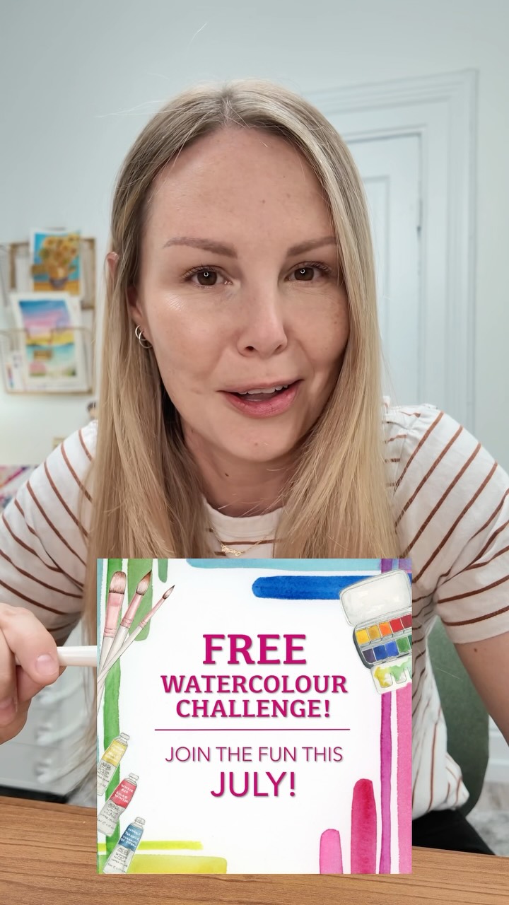 On 5 more days until 31 DAYS OF WATERCOLOUR PRACTICE!!! Join me this July, which happens to be World Watercolour Month, for 31 days of short watercolour tutorials on my YouTube channel. There is NO SIGN UP OR REGISTRATION required!
Starting July 1st, videos will be posted to my YouTube channel every day at 9am EST. Feel free to join then, watch it later or heck, even watch it next year! You can go at your own pace, and follow along whenever you have the time! The videos will remain on my channel forever! (You can still watch last year’s videos too!)
If you’ve never painted with watercolour before, this is the time! I will go through all of the basic techniques you need to learn to paint successfully with watercolour!
If you’ve been painting with watercolour for awhile now, this is a great way to brush up on your skills and build a consistent practice!
This challenge is for absolutely EVERYONE!
A YouTube video containing everything you will need to know and supplies to have for the challenge is on my YouTube now! So go check it out! Links are in my bio on my Instagram page!
Can’t wait to get started on July 1st!
Let me know in the poll, will you join the challenge??
Share this post with someone who you think will love our practice for world watercolour month
Love, Emma