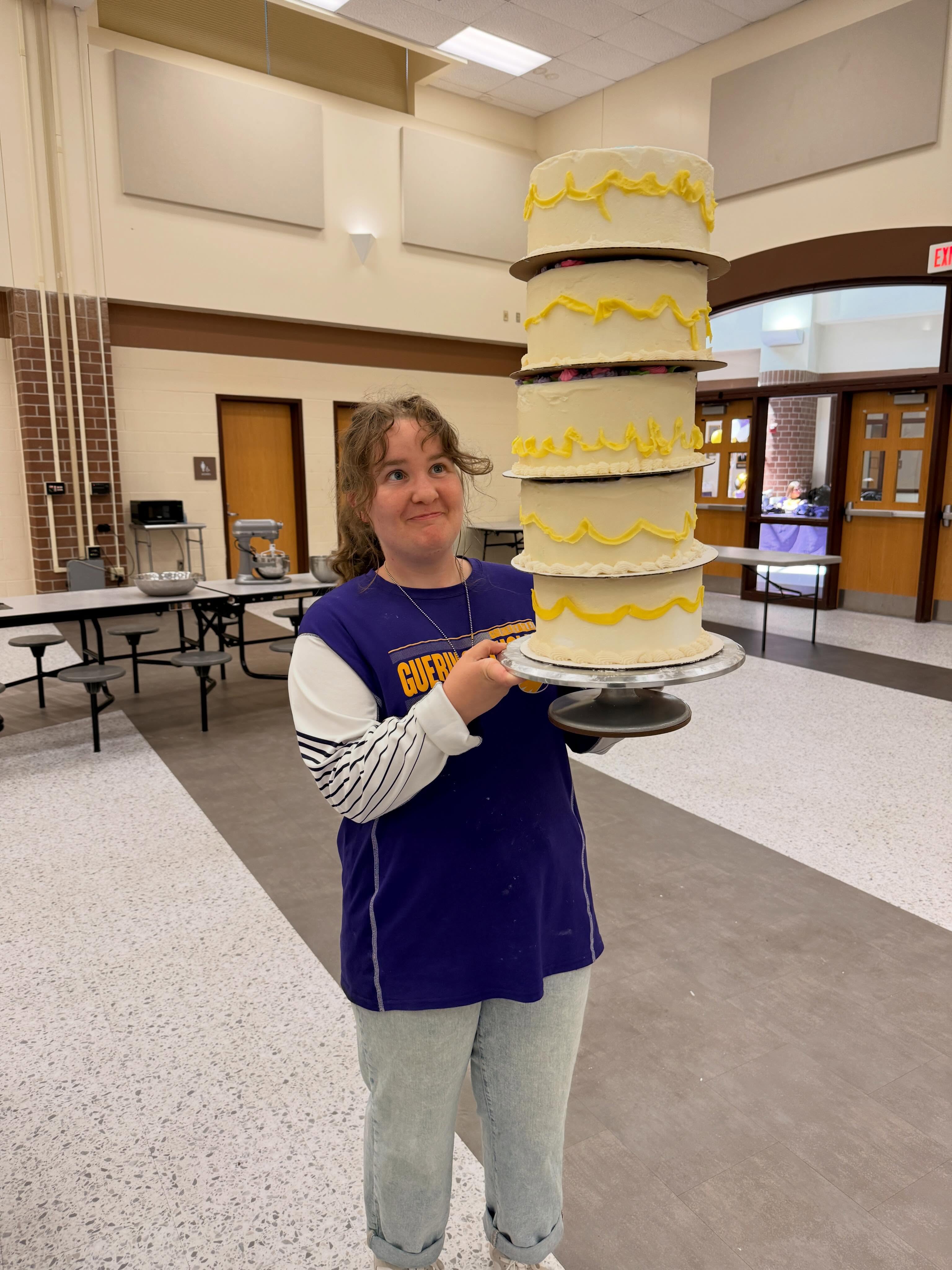 It is baking camp week at @guerincatholic and these kiddos are absolutely CRUSHING IT!!!
So far this week they’ve tackled sugar cookies and buttercream boot camp🤩 today we did cake decorating relay races, and yesterday they all drew a random “order theme” that they had to create a cookie set for!
I’m so proud of them ♥️