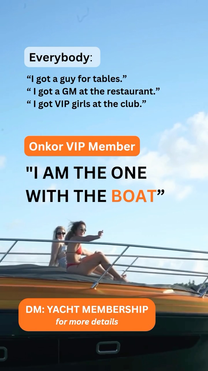 We wanted to create something exclusive for our Miami locals.
A private yacht membership designed for people who don’t want to book a special occasion, they want the freedom to be on the water whenever the moment calls.
Less planning. More sunsets.
More spontaneous weekends.
More “let’s go”
Limited memberships available
DM us for details