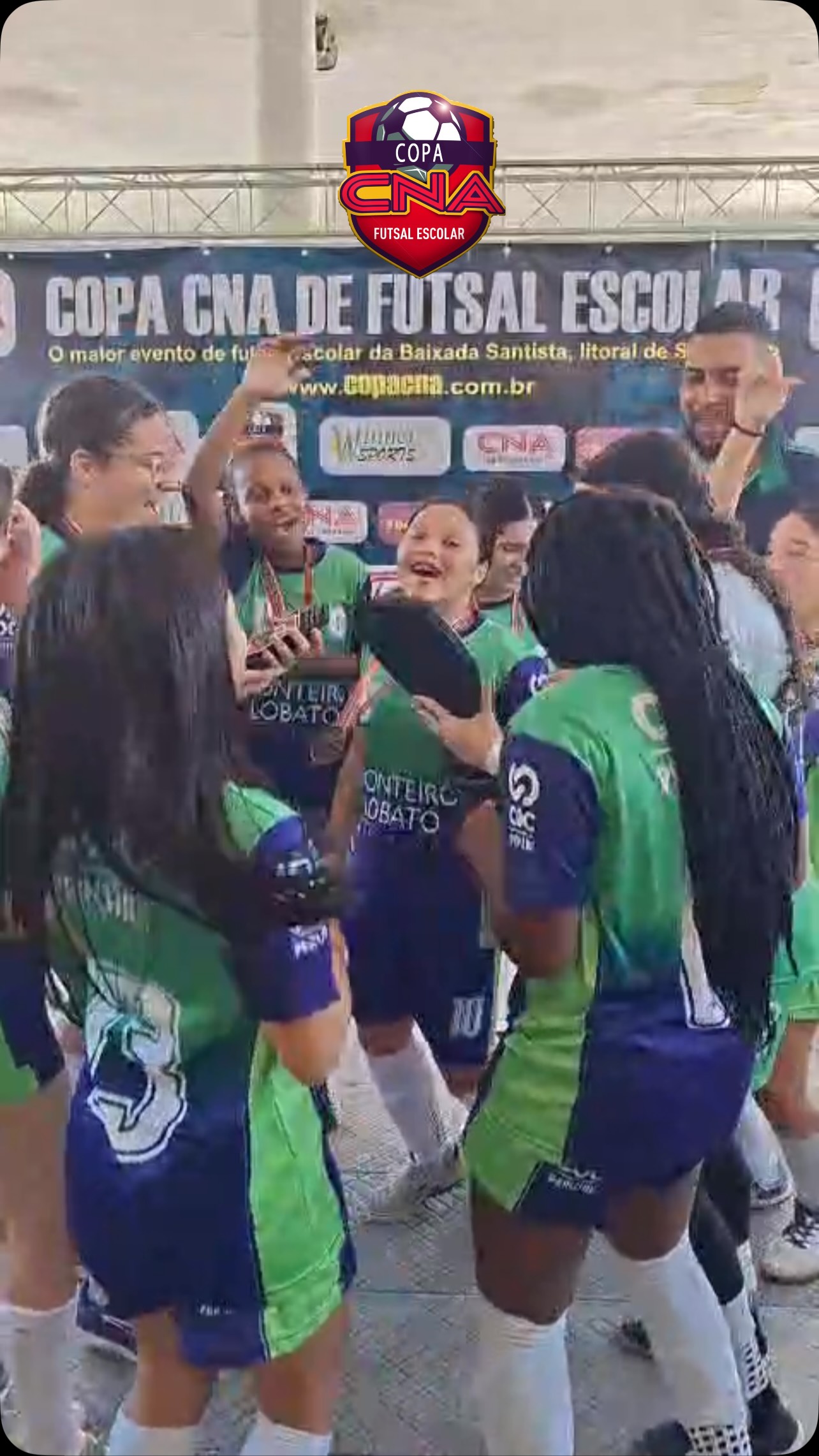 Monteiro Lobato Campeã sub15F