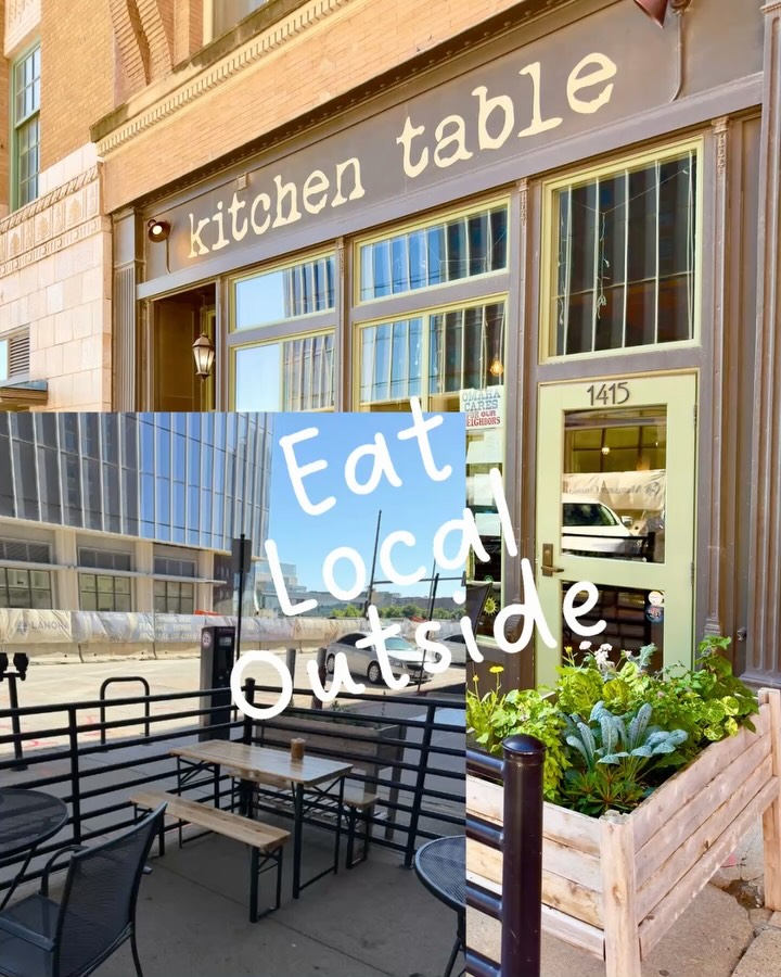 Love the summertime kick off — start of the local summer bounty, gotta get a 💐
www.kitchentableomaha.com
Dine IN, Takeout, Door Dash!
Thank you for choosing: small, local, scratch-made, with love
Making food that makes you feels good — eating with the seasons, a little something for everyone ✨
Shop Small x Eat Local