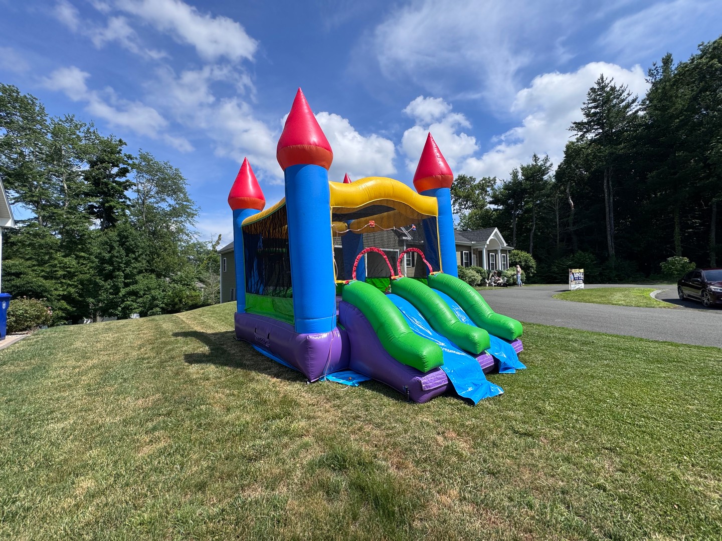 Kids, teens, adults — we’ve got the perfect bounce for every age and space! 🎉 From pint‑sized slides for toddlers to oversized obstacle courses for teens, our inflatables come with insured installation, family-run care, and clear delivery footprints for Southington and all across CT + Western MA. Want curbside setup or a backyard squeeze? We’ll match the unit to your yard and event size. Link in bio to see options and book! 👀🤸♂️
Which age group are you planning for? Tell us below and we’ll help pick the safest, most fun fit! #SouthingtonCT #CTEvents #PartyRentals #FamilyFun