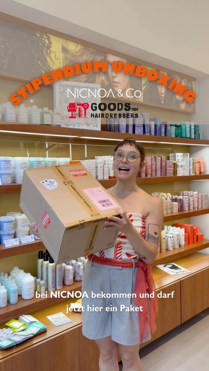 Im Zuge des Stipendiums bei NICNOA & Co hat Rebekka einen Gutschein bei @goodsforhairdressers erhalten. Let‘s Unbox! 📦
Wir sagen Danke an Goods For Hairdressers für die Zusammenarbeit!
@rebekkamachtchic
https://www.nicnoa.com/stipendium