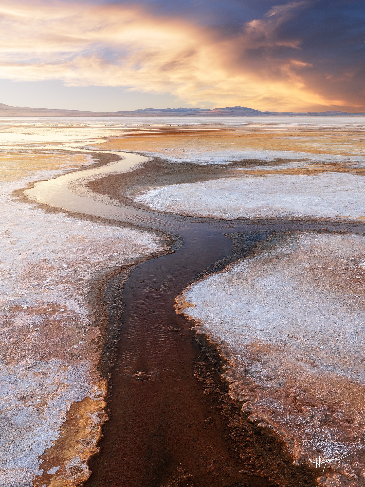 It’s been enjoyable watching all of the renewed enthusiasm around The Great Salt Lake with the announcement of the data center.
For years, I’ve been seeking out and finding lost mineral springs in remote corners of the dried lake bed that have become exposed as the water levels lower. Kind of a bitter sweet situation for sure. They should be under the lake and contributing to the larger body of water out there. Yet at the same time, their exposure creates fascinating patterns, textures, and colors that often leave me in awe when I come across them, and goes to show how diverse and special this place is.