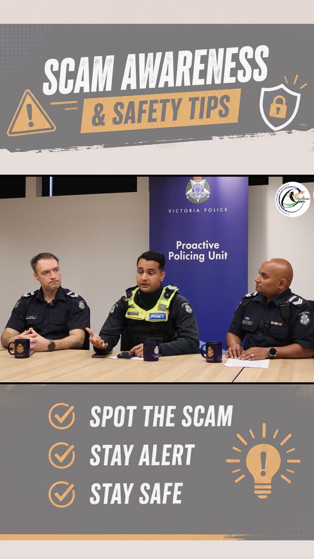 Scams affecting the Indian Community in Victoria
#indiancommunity #victoriapolice