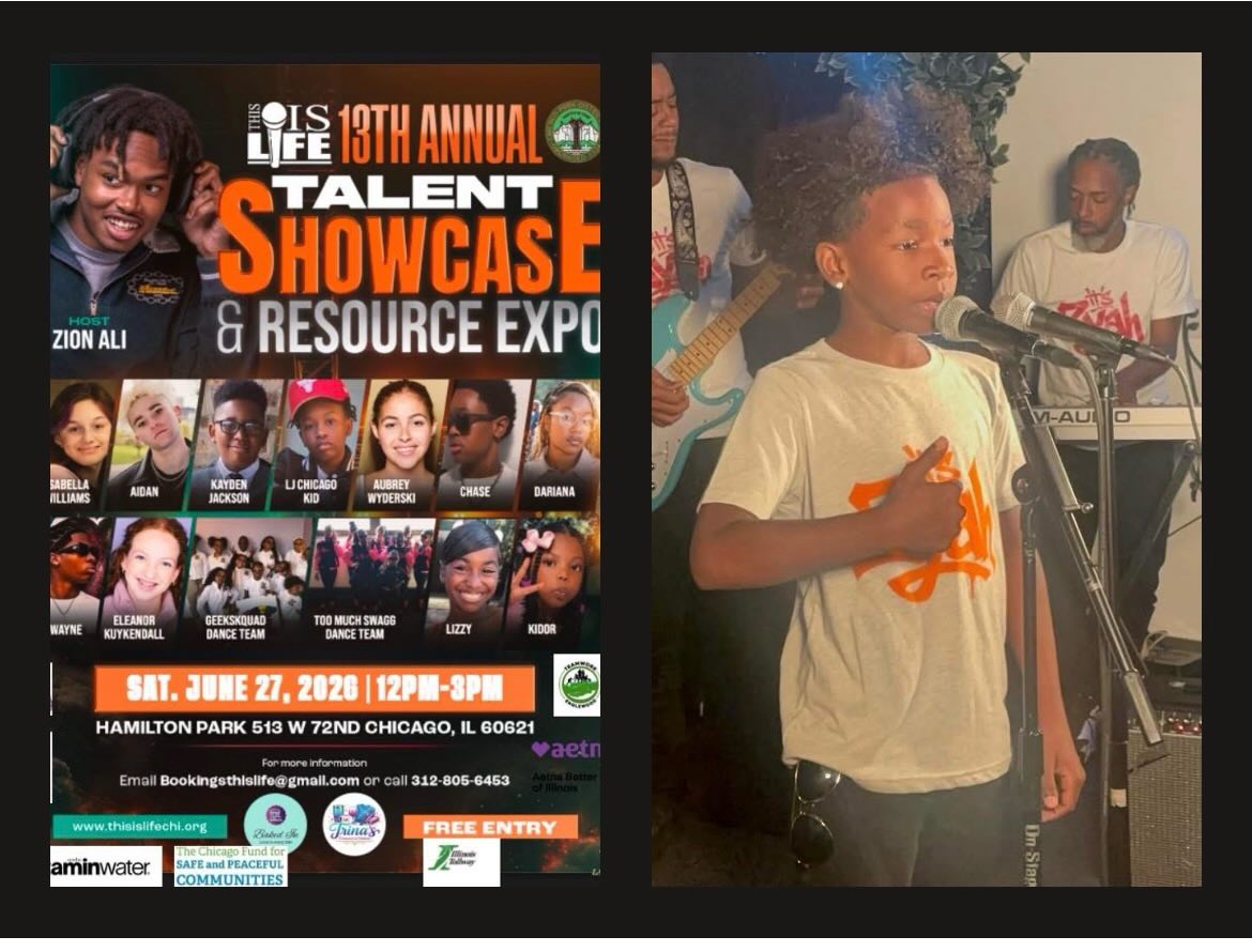 King Zyah will be performing at the 13th Annual This Is Life Chicago Talent Showcase & Resource Expo