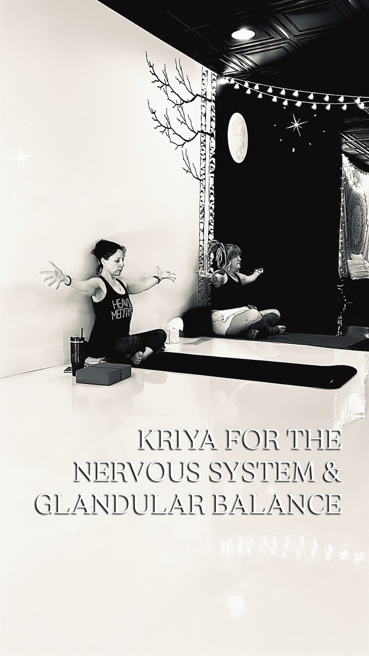 KRIYA FOR THE NERVOUS SYSTEM &
GLANDULAR BALANCE #somatichealing #somatictraumahealing #traumainformedyoga #kundaliniyoga