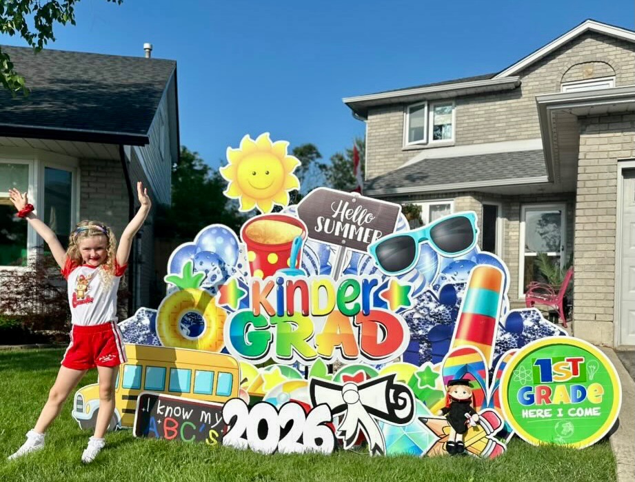 Summertime Vibes!! Yes!! ๐๐โฑ๏ธ๐ฆ
I love this picโฆ Thank you for sharing it with me! Congratulations on your graduation! ๐โค๏ธ๐
Have a blast this summer!
www.nadinenoelledesign.com
#summertimevibes #lawnsignrental #hamilton #burlington #nadinenoelledesign