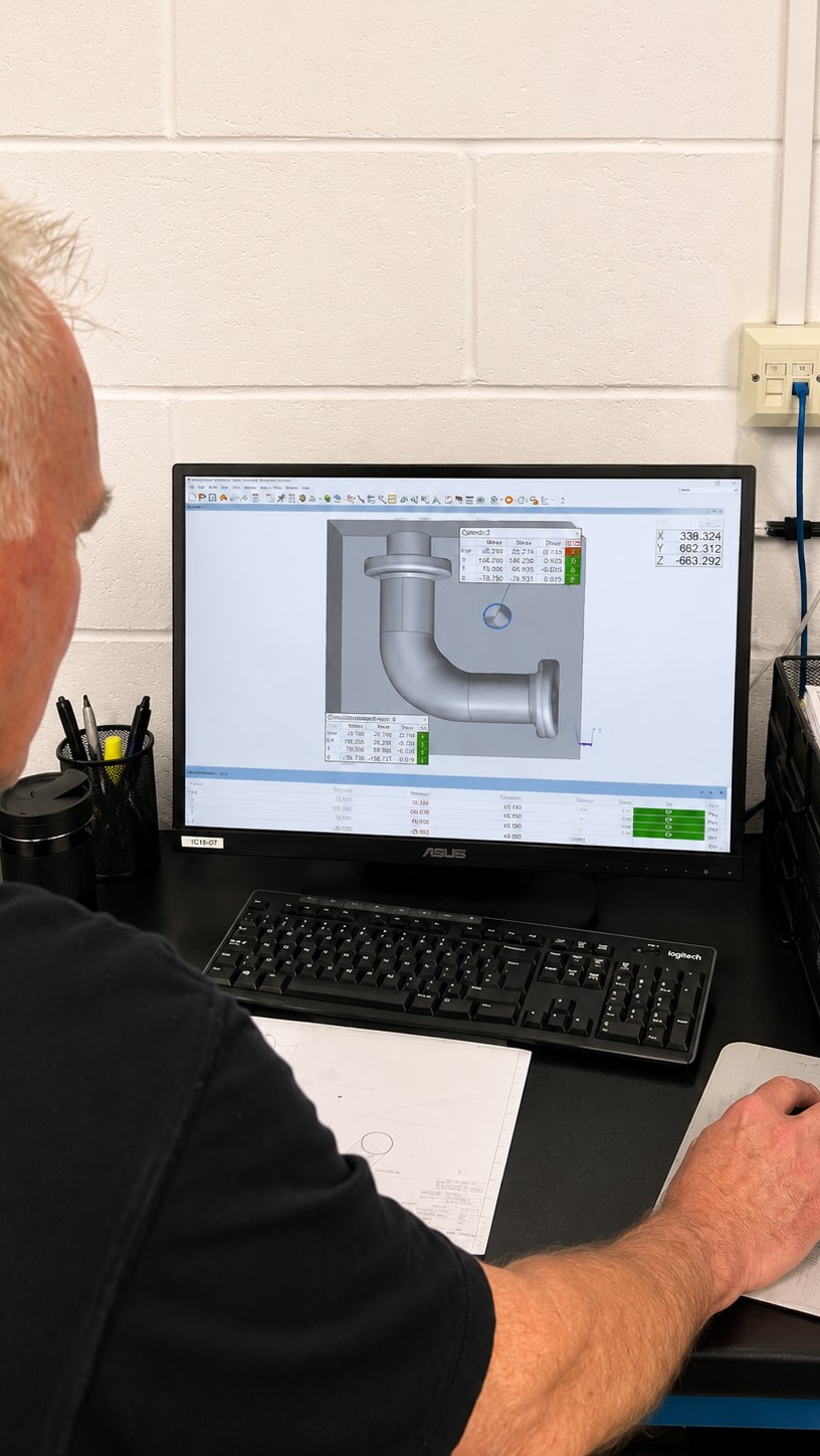 Every measurement matters. Using the FARO Arm to ensure every part meets specification before it reaches our customers 🧐
We’re also still looking for a Senior Quality Inspector to join our team. If precision, metrology, and quality are your passion, we’d love to hear from you. Get in touch or send us a message! #Hiring #QualityInspector #Metrology #FARO #EngineeringJobs