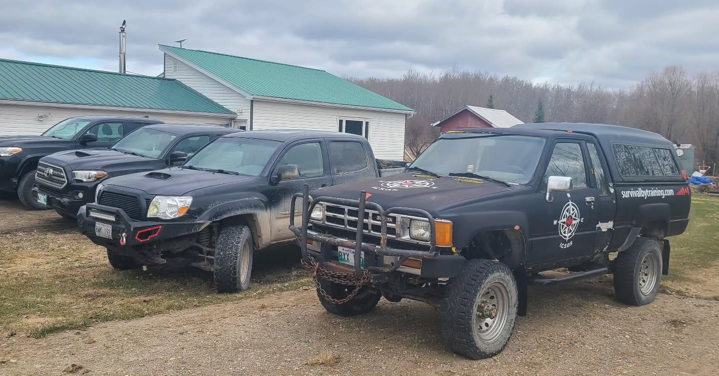 Our fleet of Toyota's! I think I have an addiction.
#toyota #Tacoma #pickup #lifestyle #OffRoad