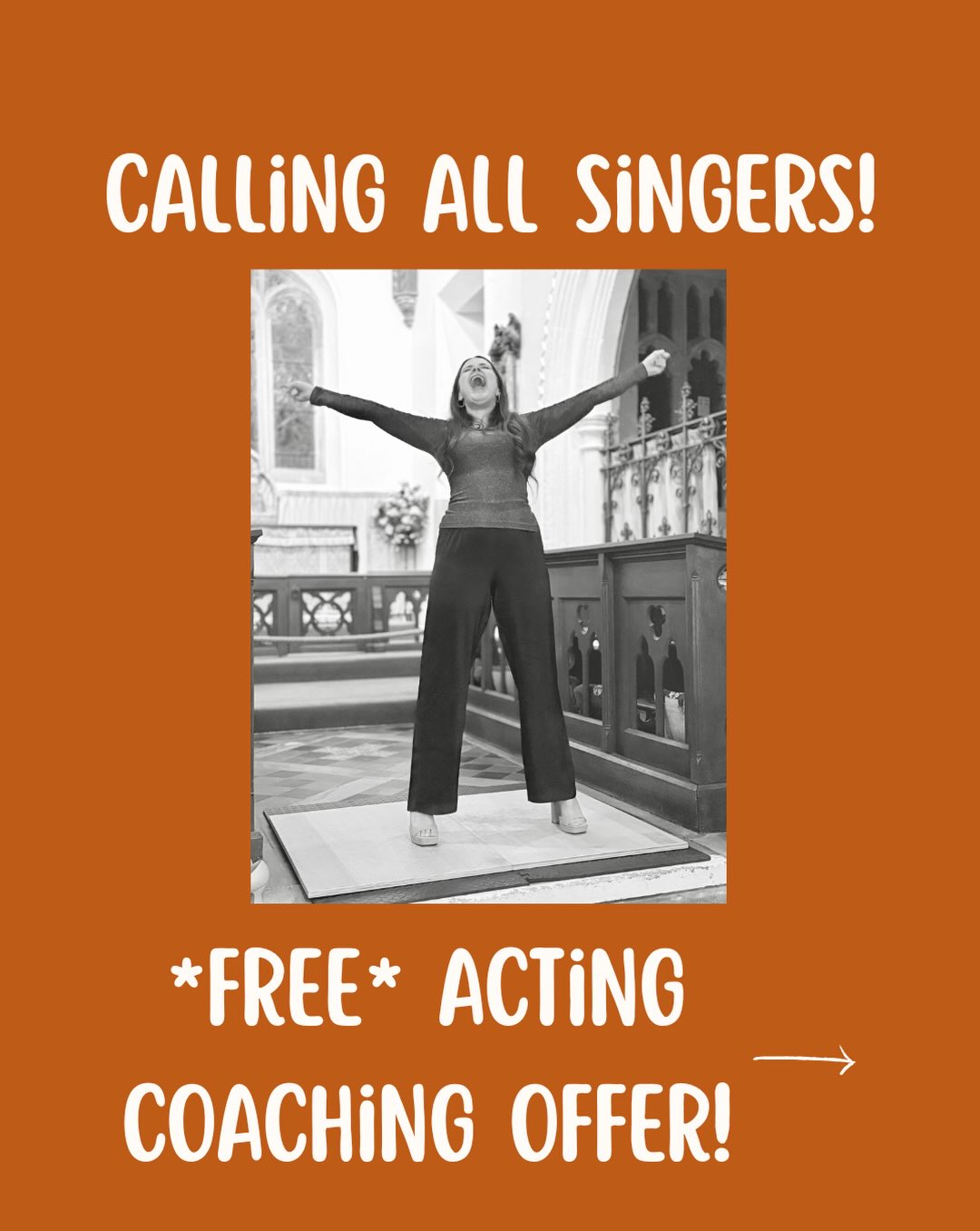 The extremely observant amongst you may have noticed a little soft launch of my coaching business in the caption of my post yesterday. Here is the medium launch 😆 Looking for three people to fill the remaining spaces on my introductory offer of a free acting session for singers, in exchange for a review/testimonial, so new clients trust that I’m good lol. Link to my website, with further info, in my bio x #actingcoach #actingcoachingforsingers #singing #acting