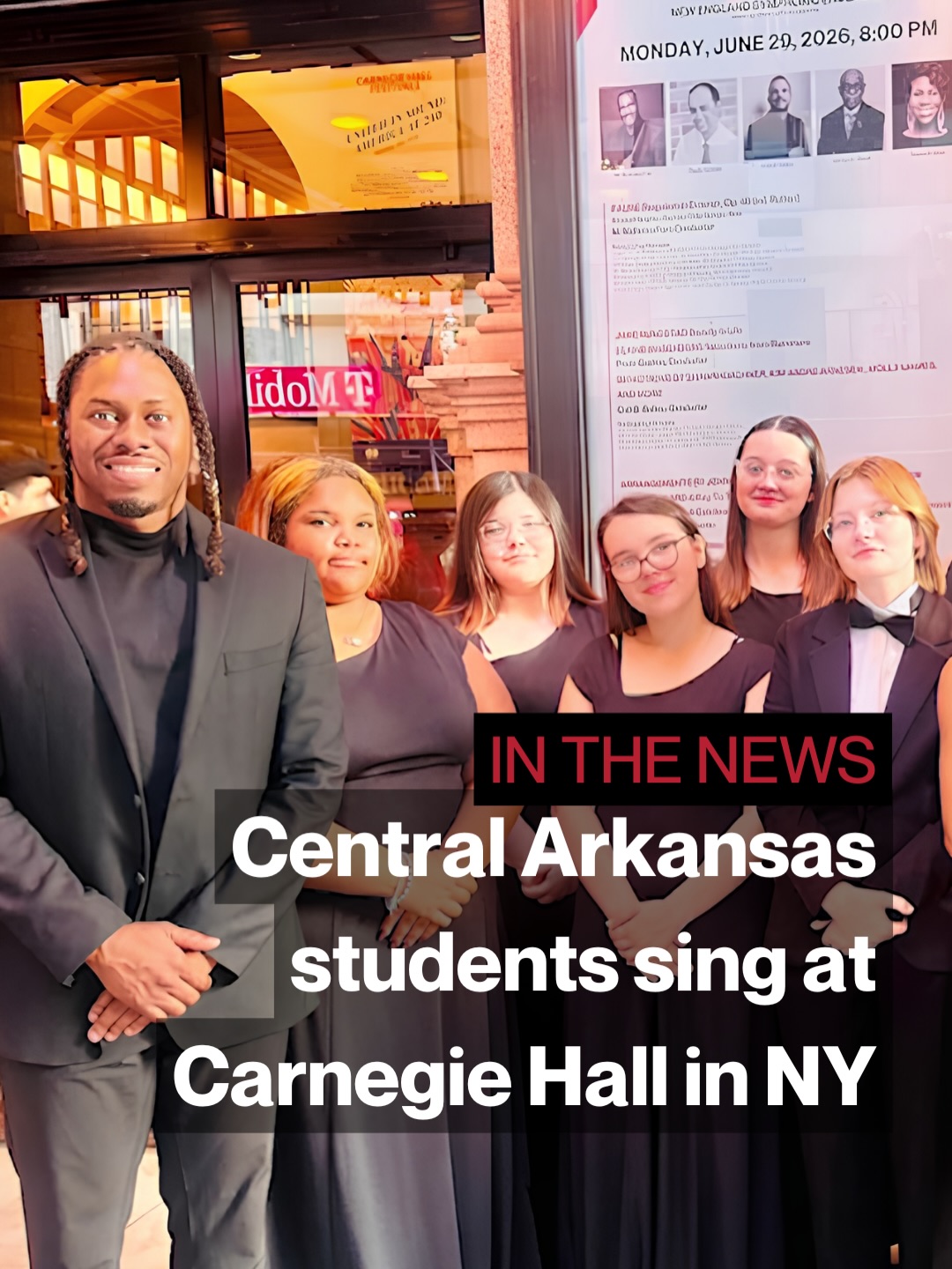 🎉 Congratulations to the talented students of the Hot Springs World Class High School Choir, Joe T. Robinson High School Singing Senators, and Una Voce on being featured in the news following their Carnegie Hall performance!
The story highlights their unforgettable experience performing Gabriel Fauré’s Requiem under the direction of Dr. M. Nicholas Farr, showcasing the dedication and artistry of these outstanding young musicians on one of the world’s most celebrated stages.
A special thank you to @kark4news for highlighting these remarkable young musicians and sharing their Carnegie Hall journey with the community. ✨
#CarnegieHall #OntheMAP2026 #ChoralMusic #YoungMusicians