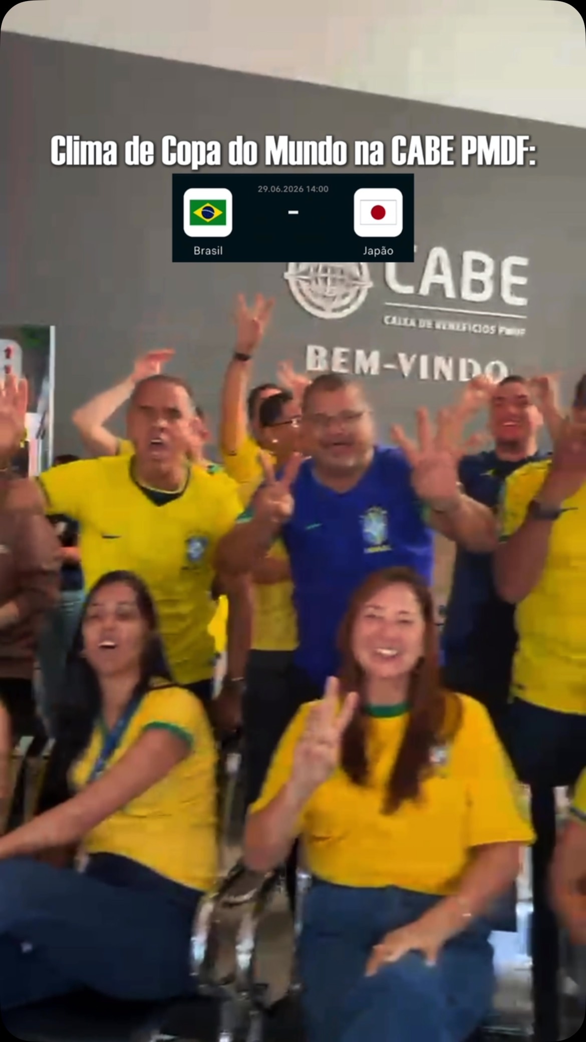 Hoje, o Brasil inteiro estará unido na torcida pela nossa seleção no confronto contra o Japão!
Uma batalha decisiva, marcada por emoção, garra e paixão.
Que venha a vitória do Brasil🇧🇷
#cabepmdf #copadomundo #brasil🇧🇷 #foryou #viralpost