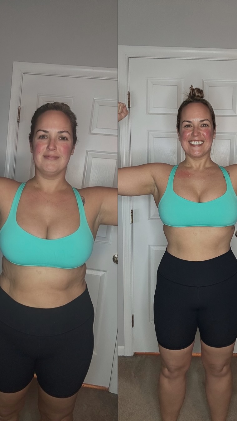 After looking for something to get back into fitness after experiencing some burnout, she was looking for community again.
Having a torn hip labrum, strength training was always something she was hesitant to take on.
After upgrading from a rider to a strength client, everything changed.
The accountability, the personalized programming, and most importantly for Becky…the nutrition made a world of difference.
Down 20 pounds of fat, up over 10 pounds of muscle, and she’s finally happy with herself again 😭💙
If you’ve been burnt out, underrating, and wanting to make a change, click the link in our bio to apply for coaching.