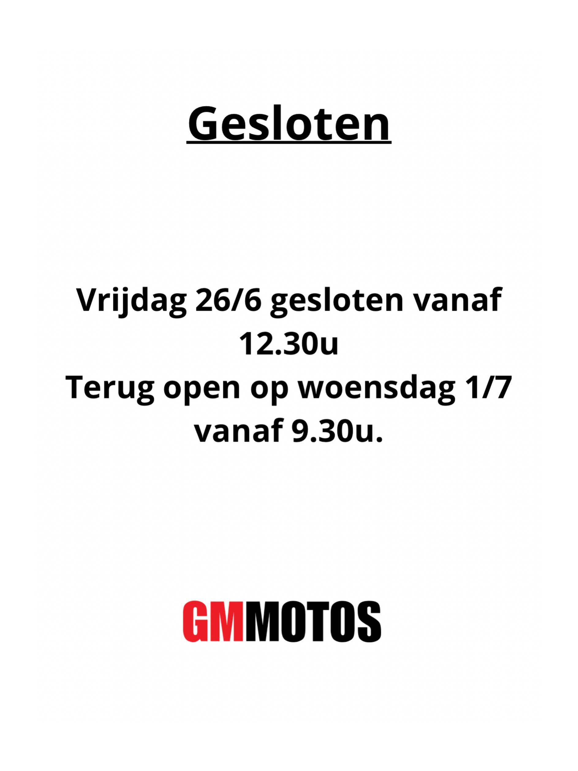 ❣️ Gesloten ❣️
Vanaf vandaag doen we even de deuren toe. Volgende week woensdag staan we terug klaar voor jullie hartelijk te ontvangen!
Vorige week, testweek, was een TOP-week!
Dank je aan allen die gekomen zijn!
Op naar ons volgend opendeurweekend 21-23 augustus!
Hou onze sociale media in de gaten, want maandag hebben wij een verrassing!
#close #motorcycle #sport #enjoy #viral